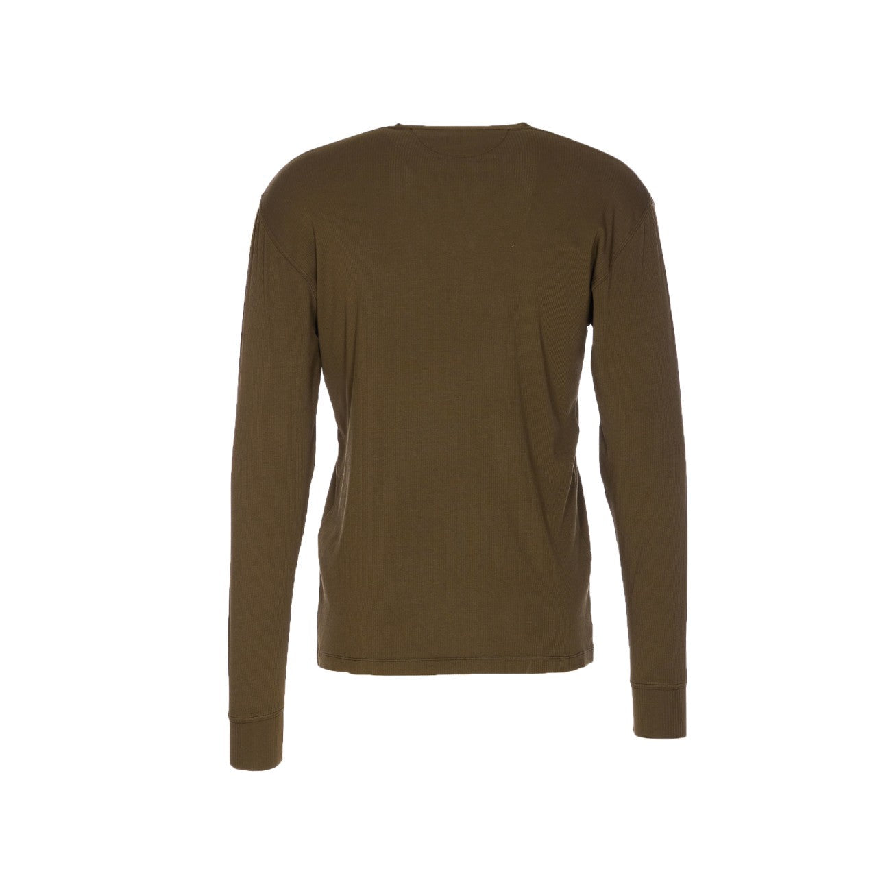 Tom Ford Men Ribbed Longsleeves Henley T-Shirt