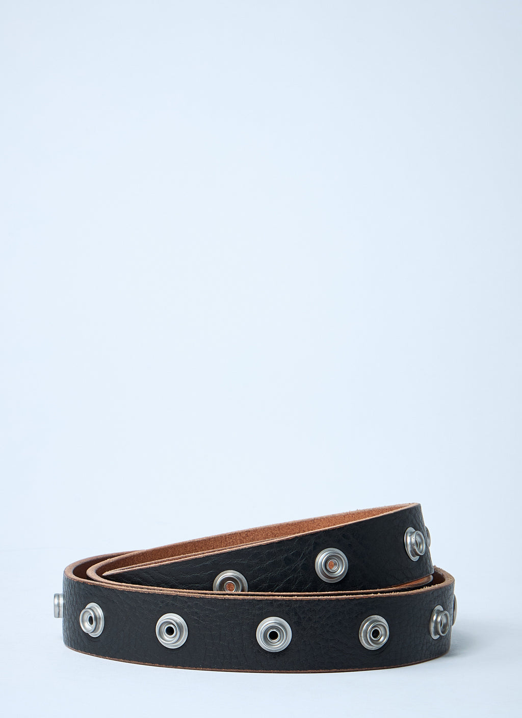 Rick Owens Men Snap Leather Belt