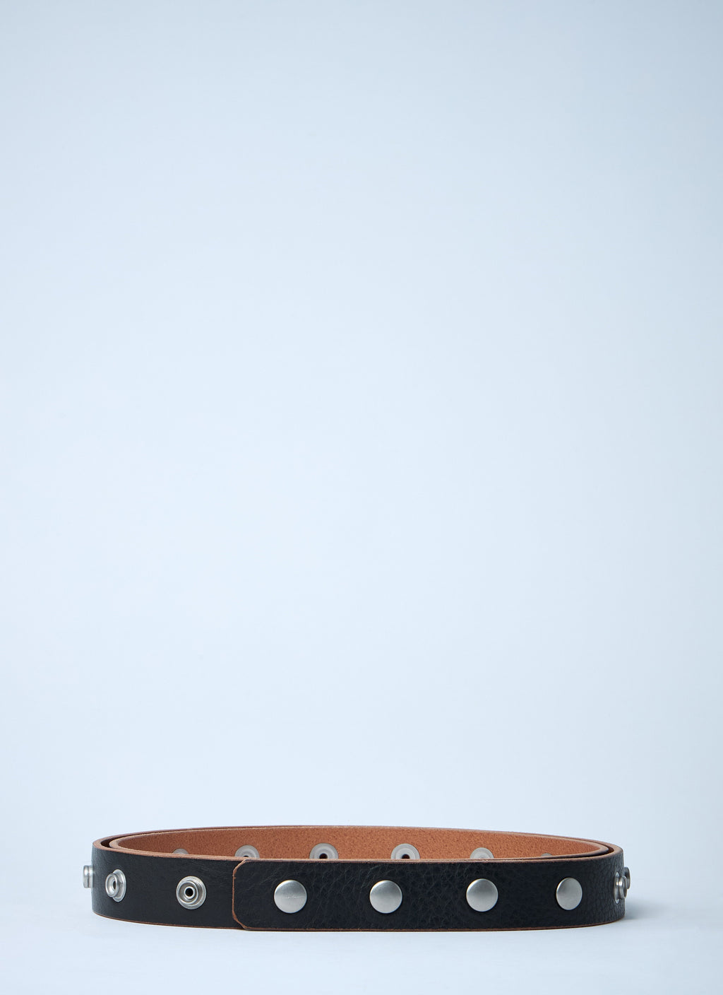 Rick Owens Men Snap Leather Belt