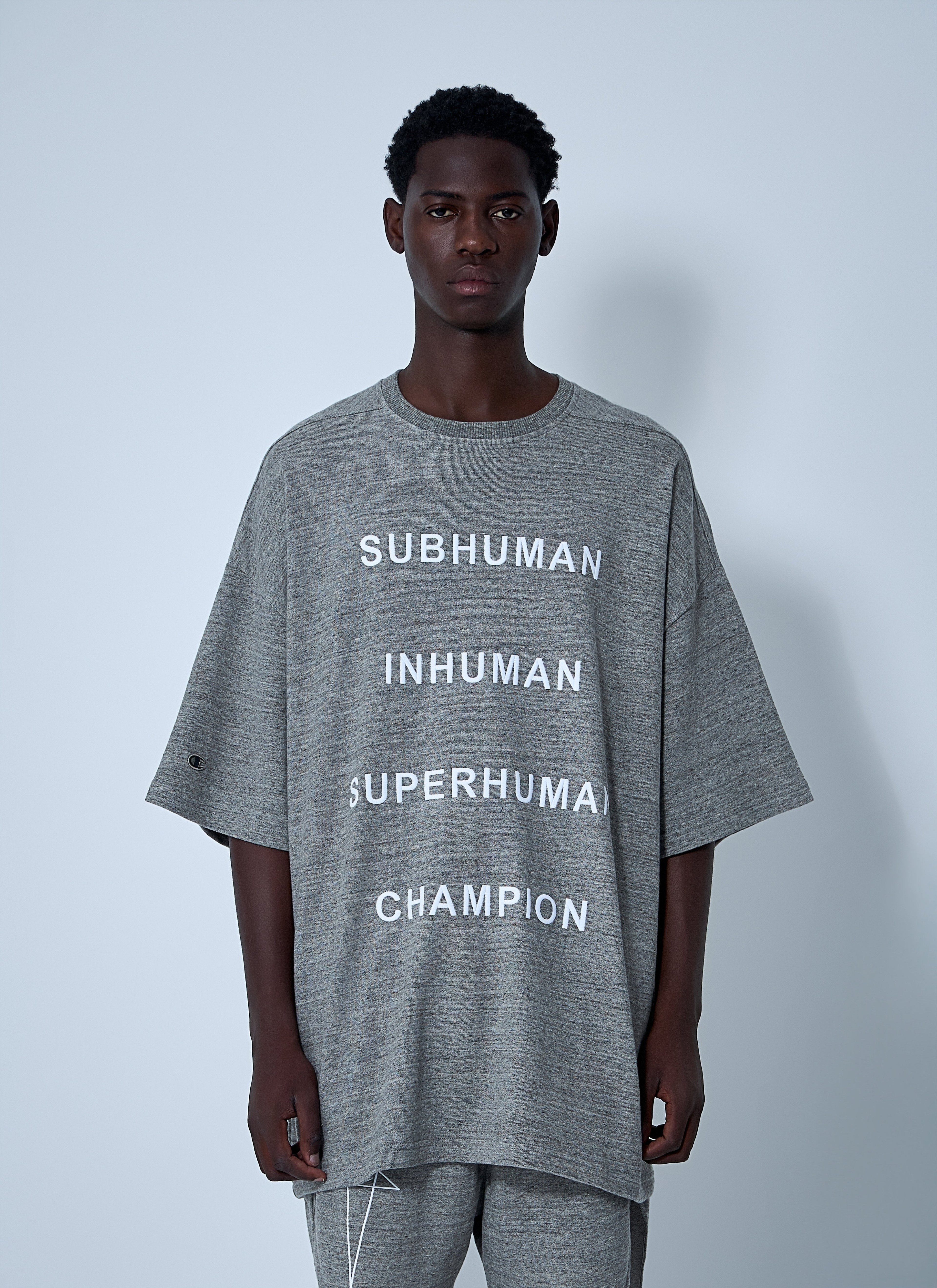 Rick Owens X Champion Men Tommy T-Shirt