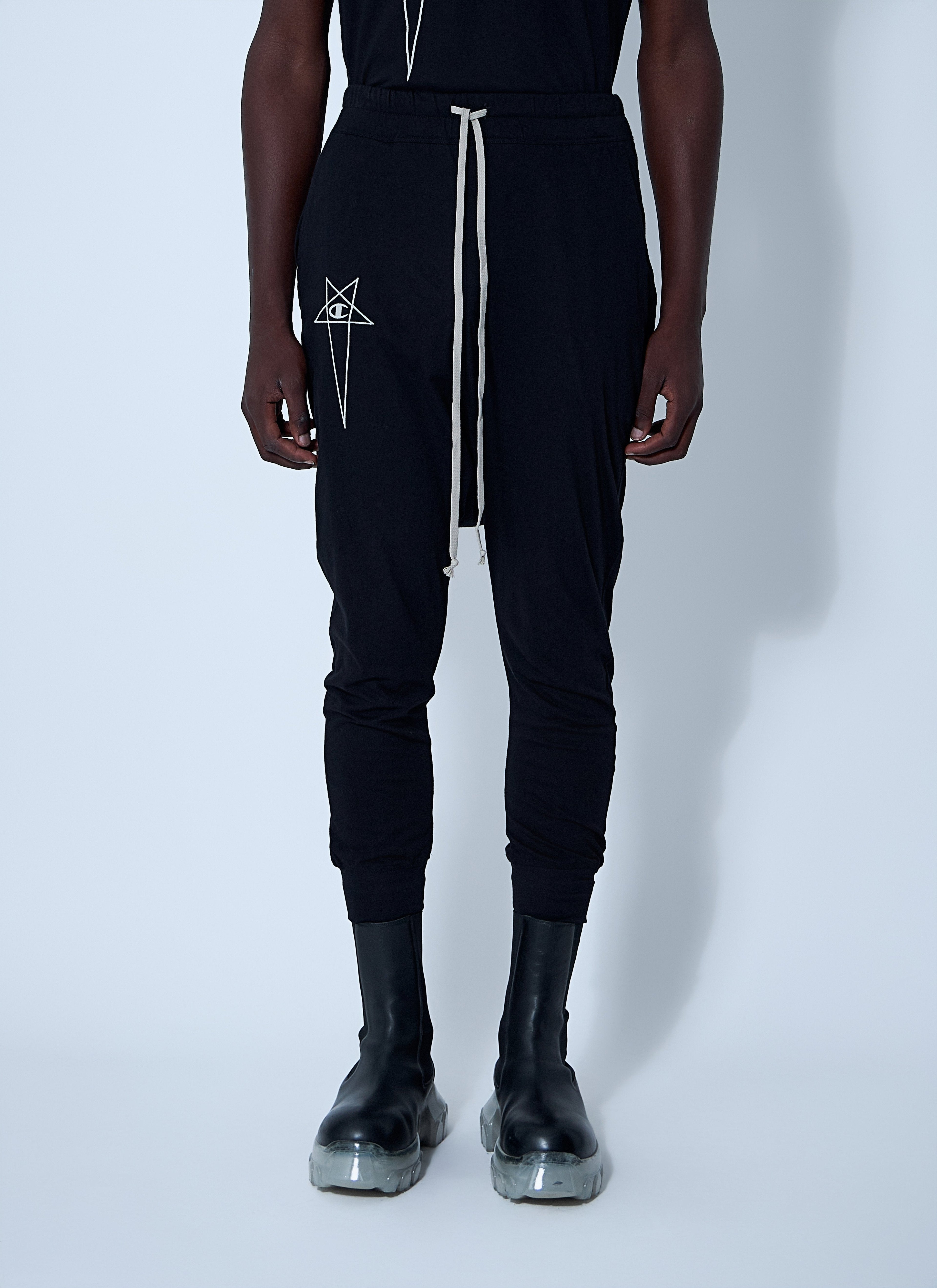 Rick Owens X Champion Men Prisoner Track Pants