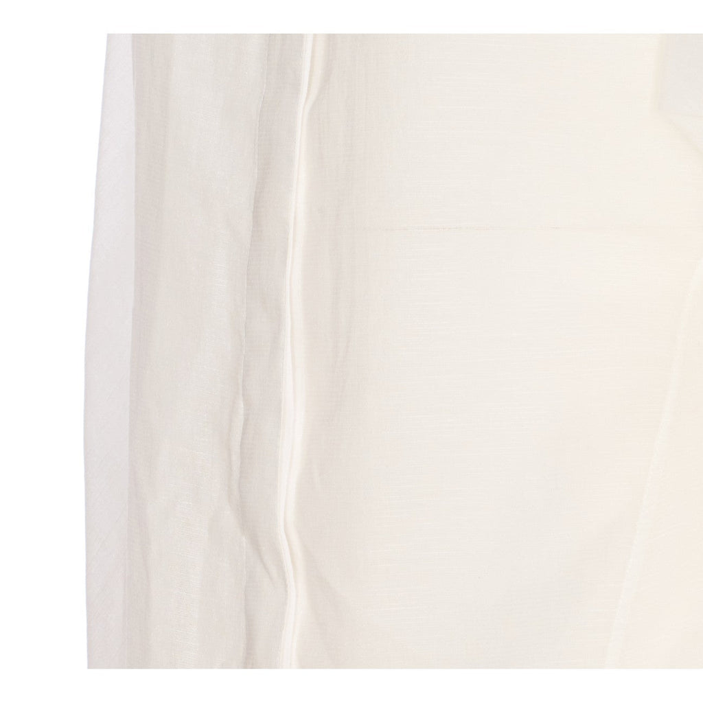 Alaia Women Round Blouse In Linen Blend