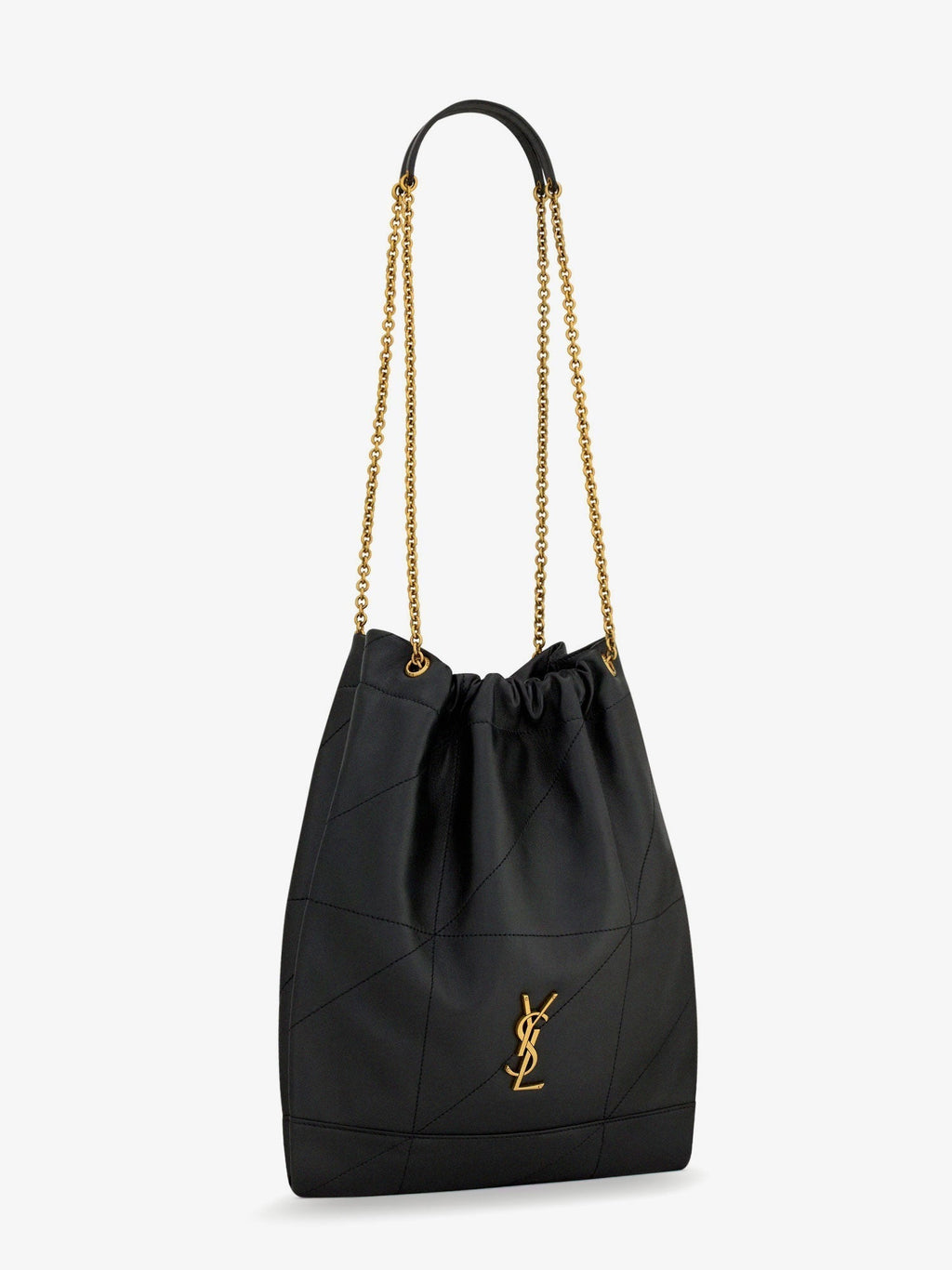 Saint Laurent Women Jamie Pochon Leather Shoulder Bag - EZE Fashion®