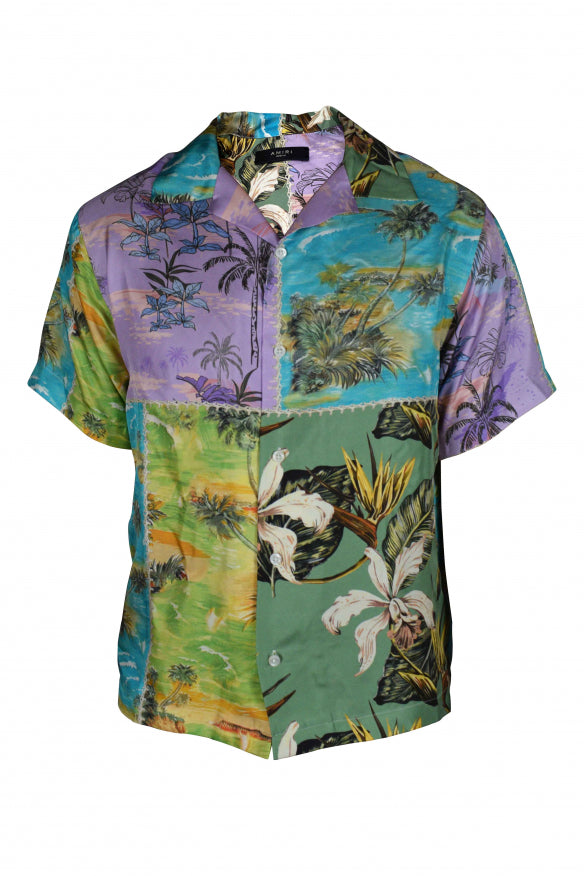 Amiri Men Patchwork Shirt