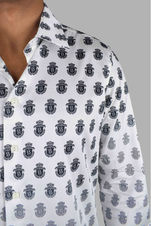 Billionaire Men Ls Milano All Over Shirt