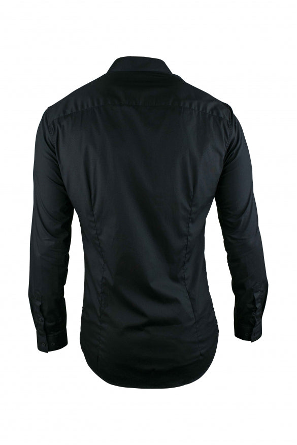 Philipp Plein Men Diamond Cut Ls Iconic Shirt