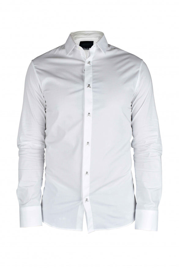 Philipp Plein Men Ls Skull Shirt