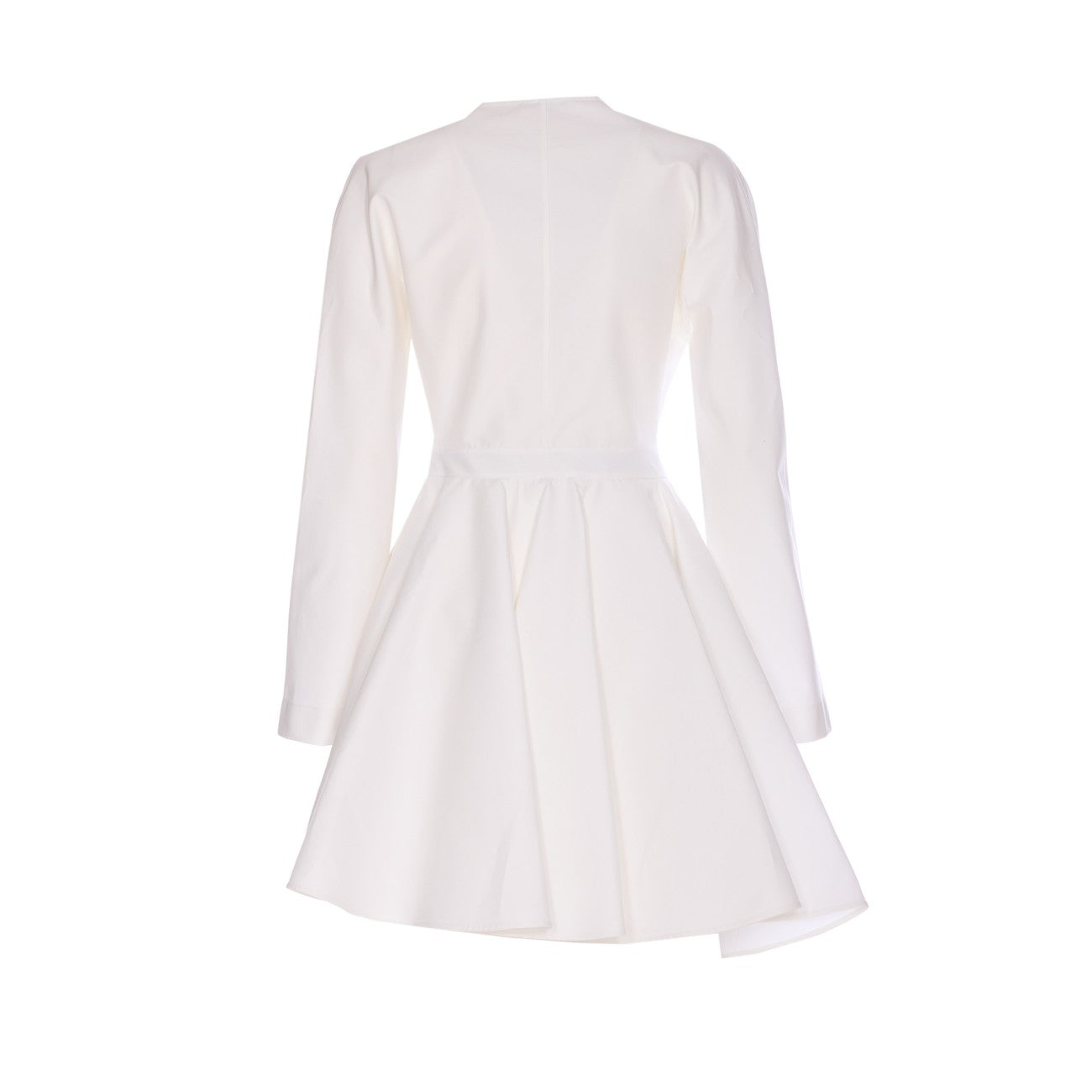 Alaia Women Short Cotton Poplin Dress