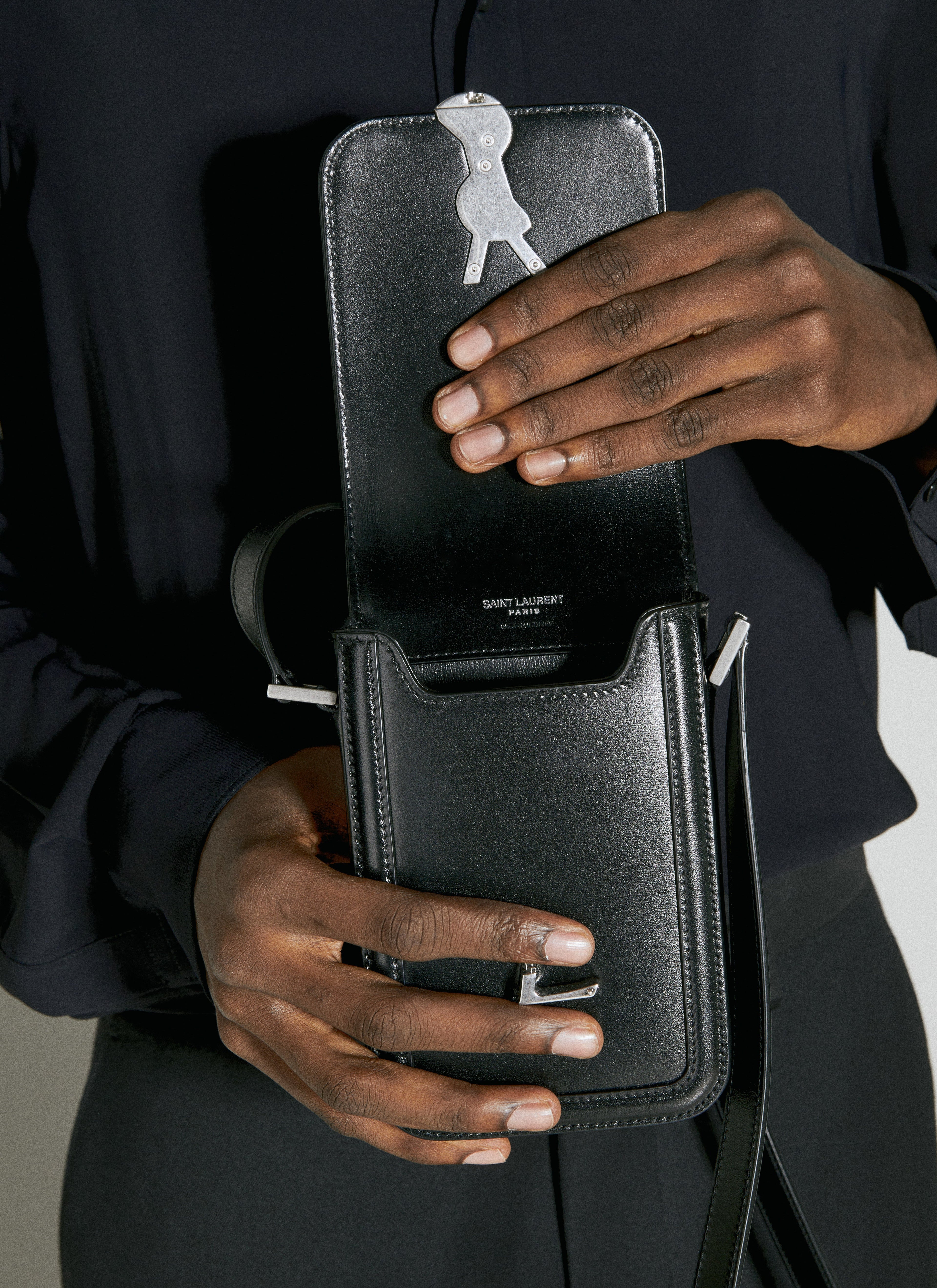 Saint Laurent Men Solferino Mini Crossbody Bag