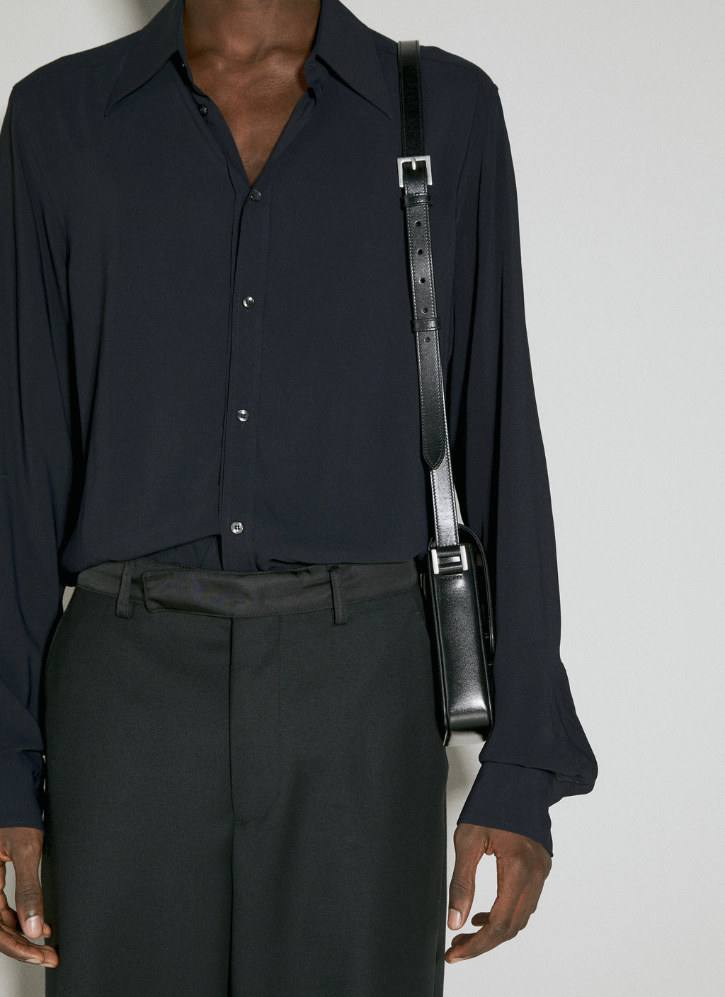 Saint Laurent Men Solferino Mini Crossbody Bag