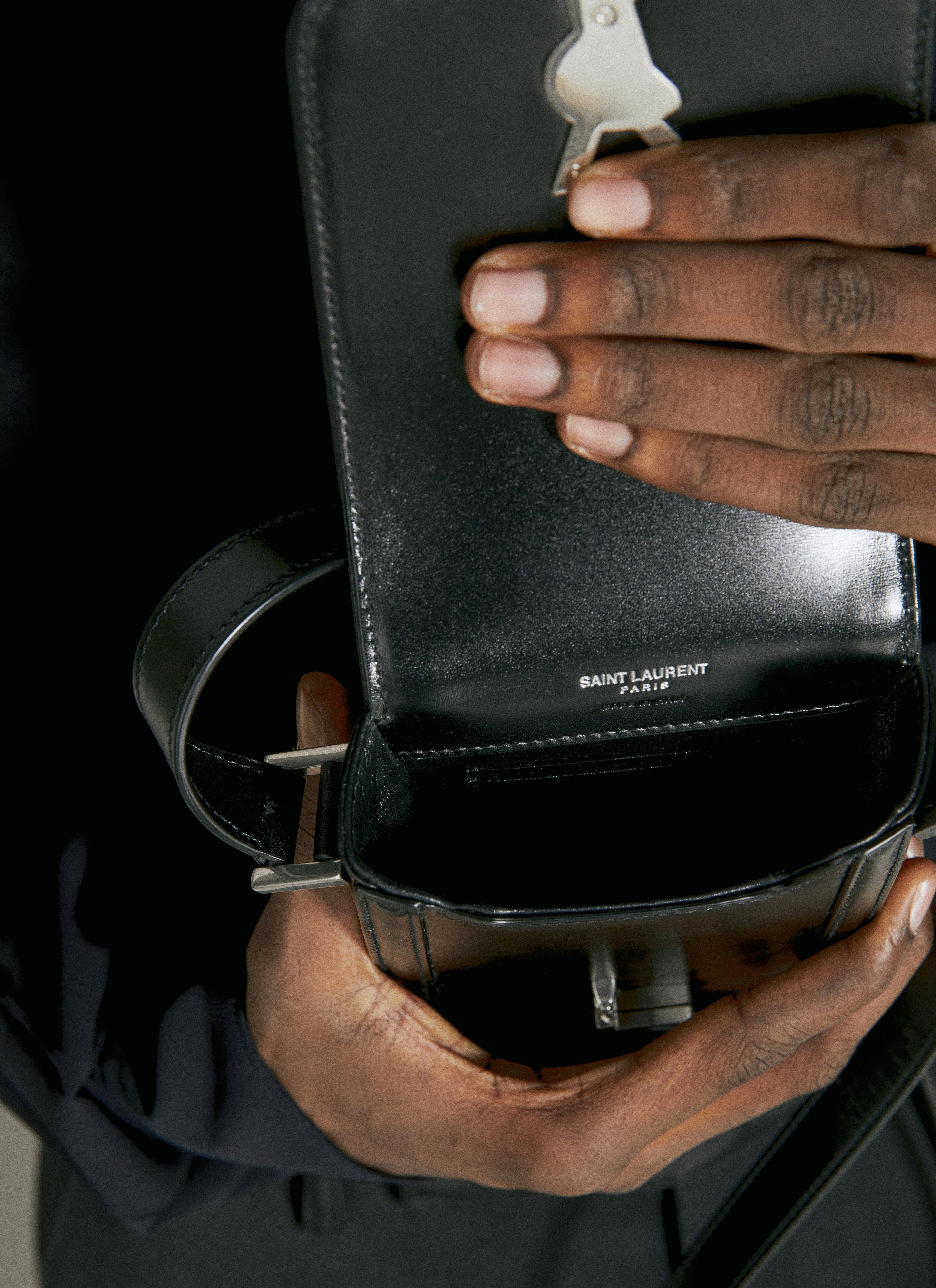 Saint Laurent Men Solferino Mini Crossbody Bag