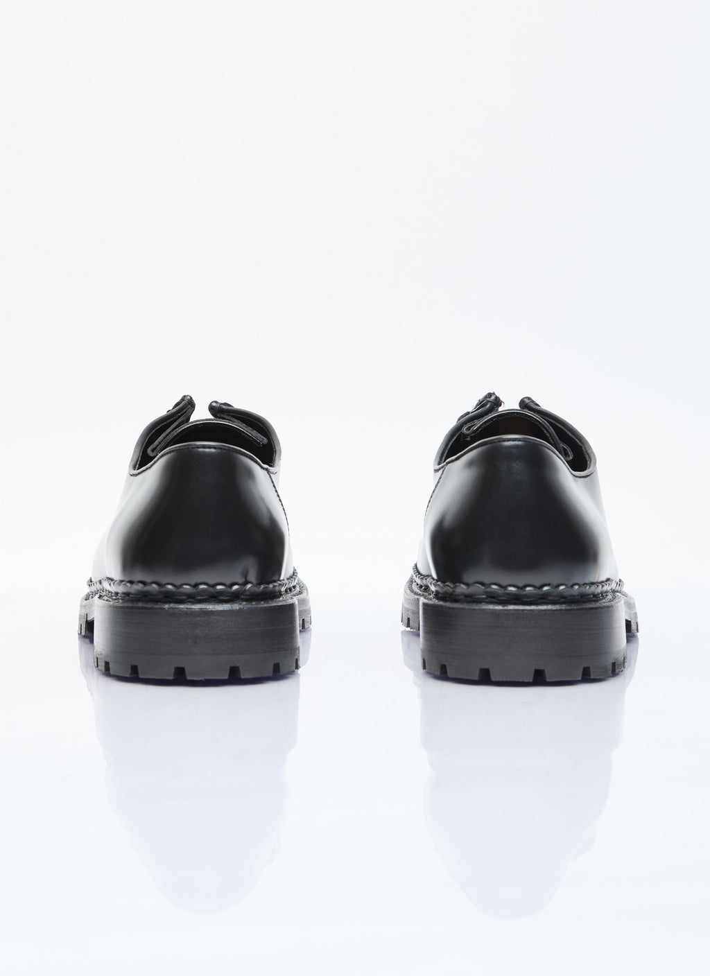 Saint Laurent Men Ponyhair Leather Loafers