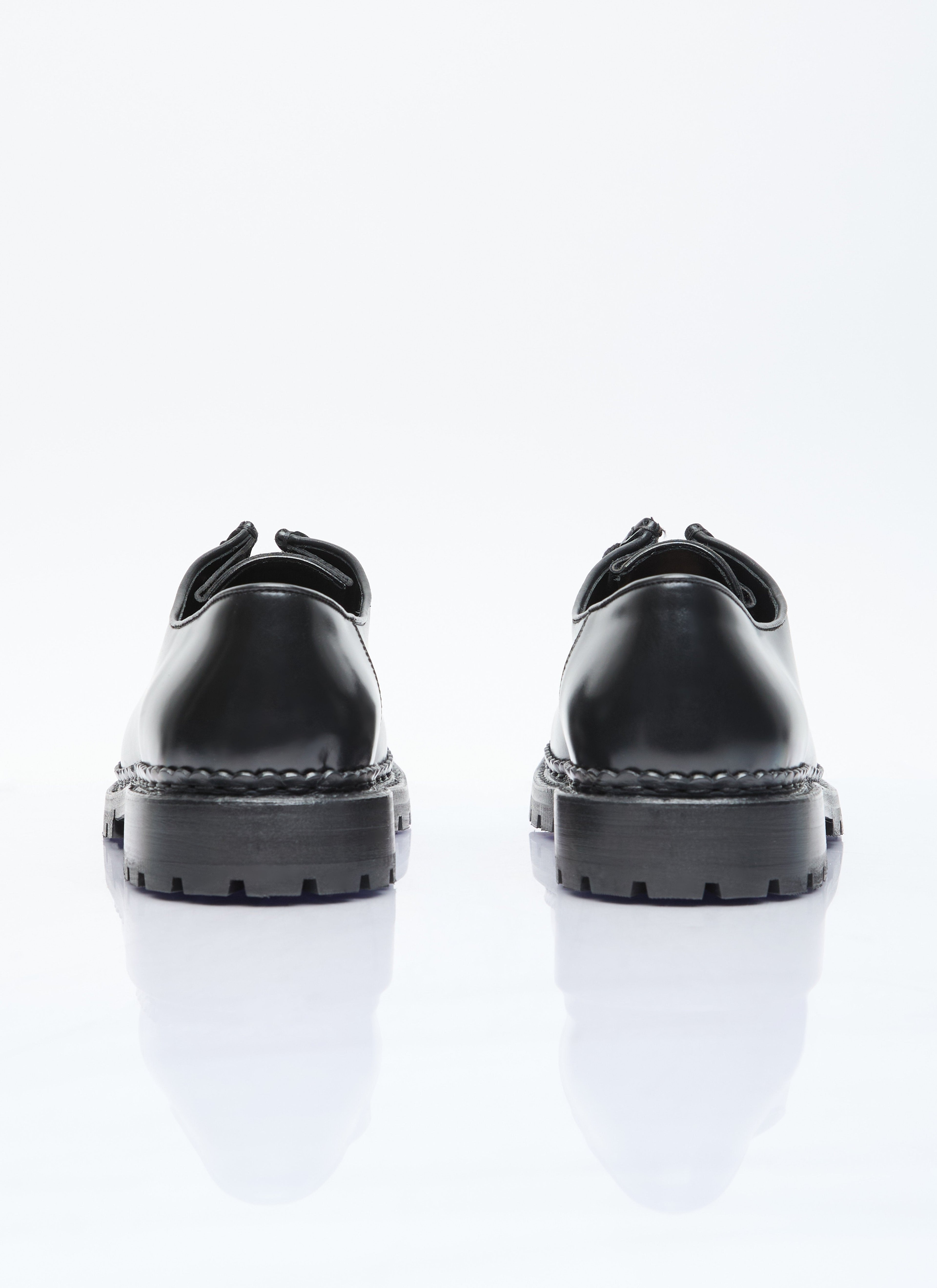 Saint Laurent Men Ponyhair Leather Loafers