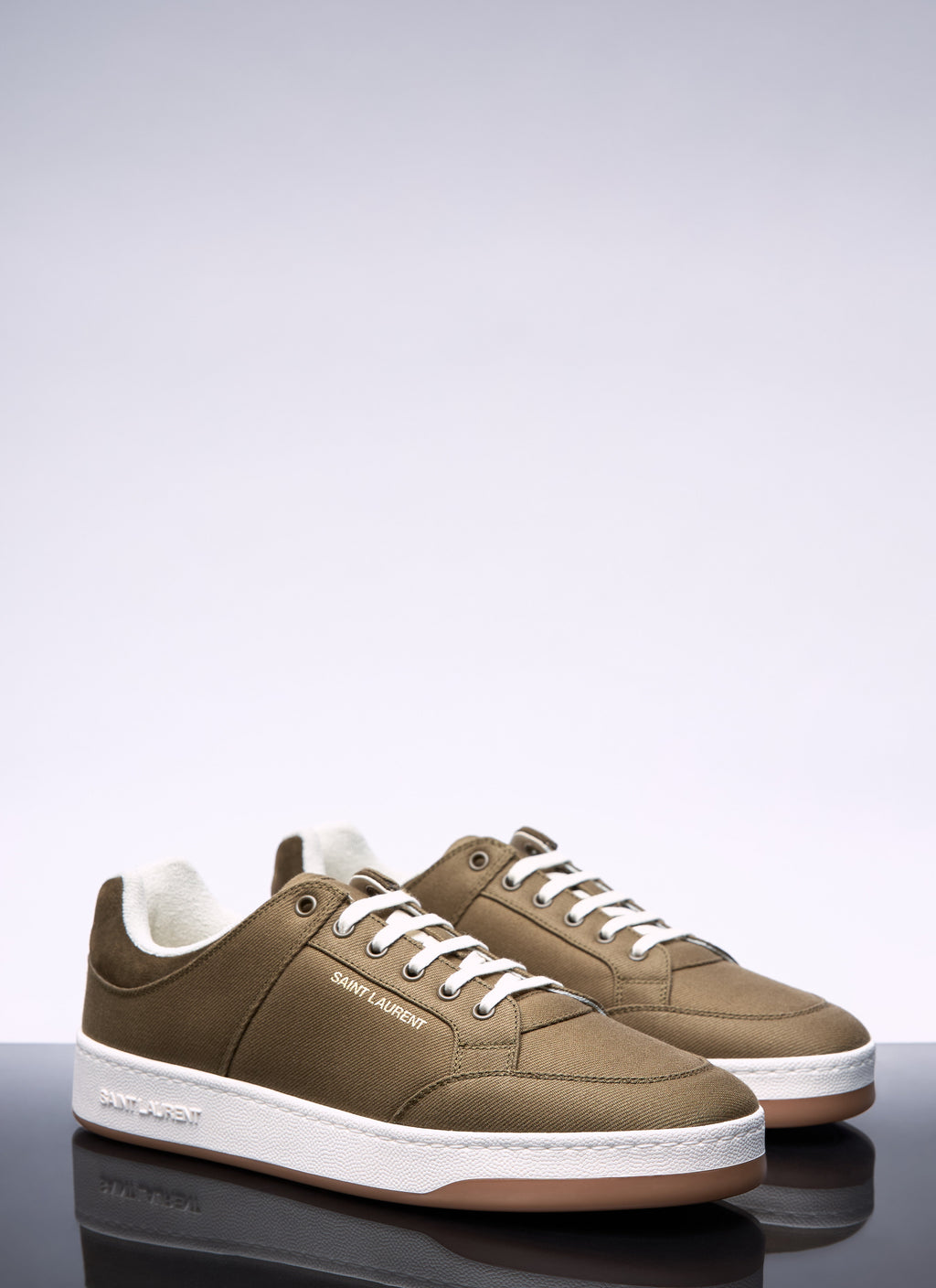 Saint Laurent Men Sl 61 Low Top Sneakers