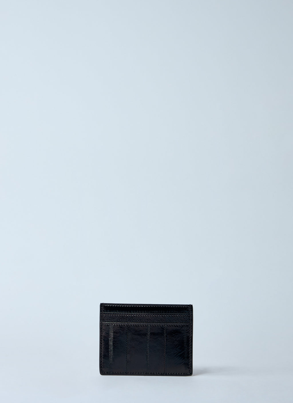 Saint Laurent Men Logo Print Leather Cardholder