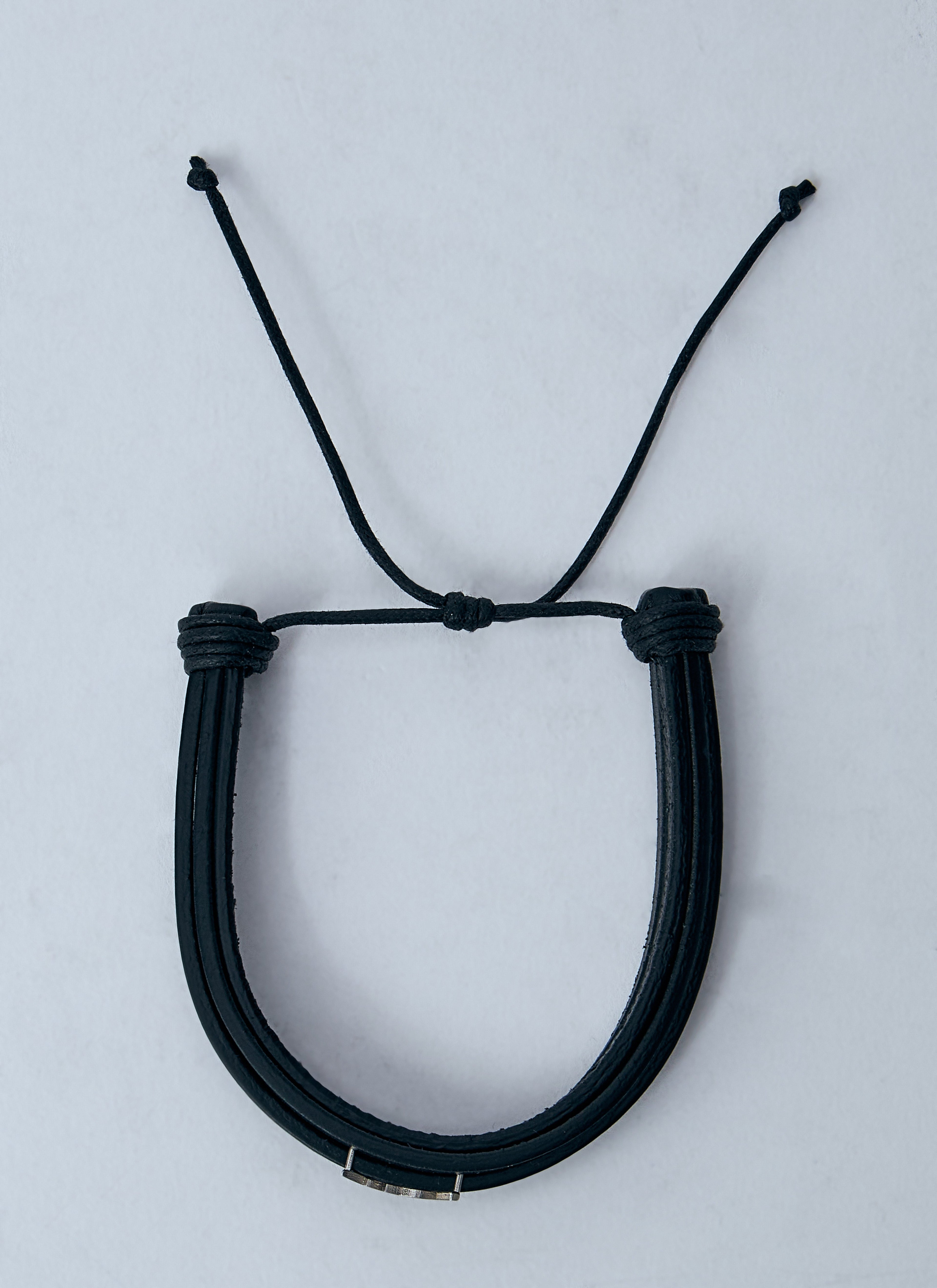 Saint Laurent Men Cassandre Multi-Strand Bracelet