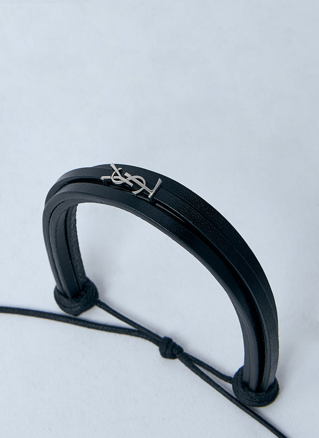 Saint Laurent Men Cassandre Multi-Strand Bracelet