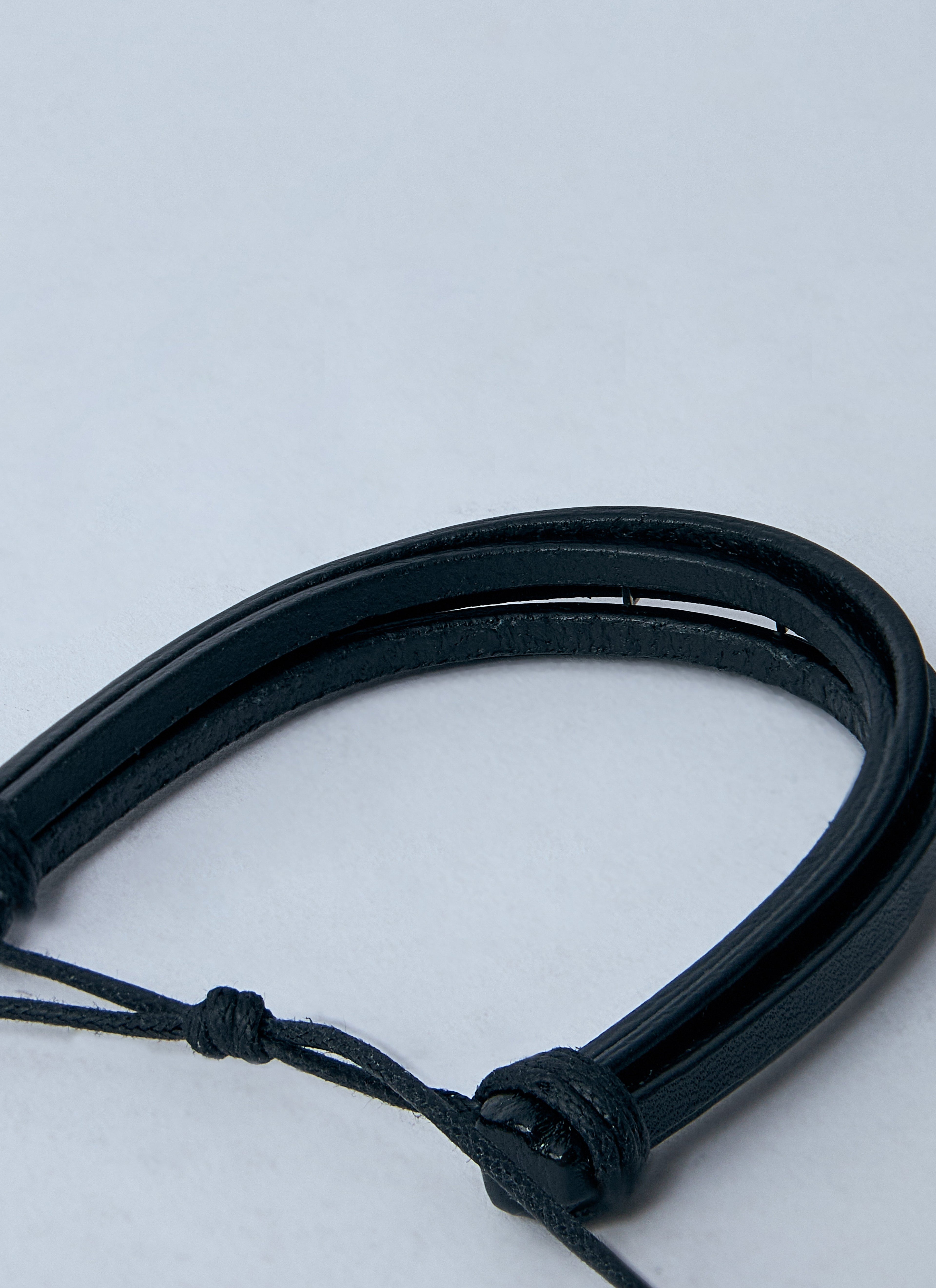 Saint Laurent Men Cassandre Multi-Strand Bracelet