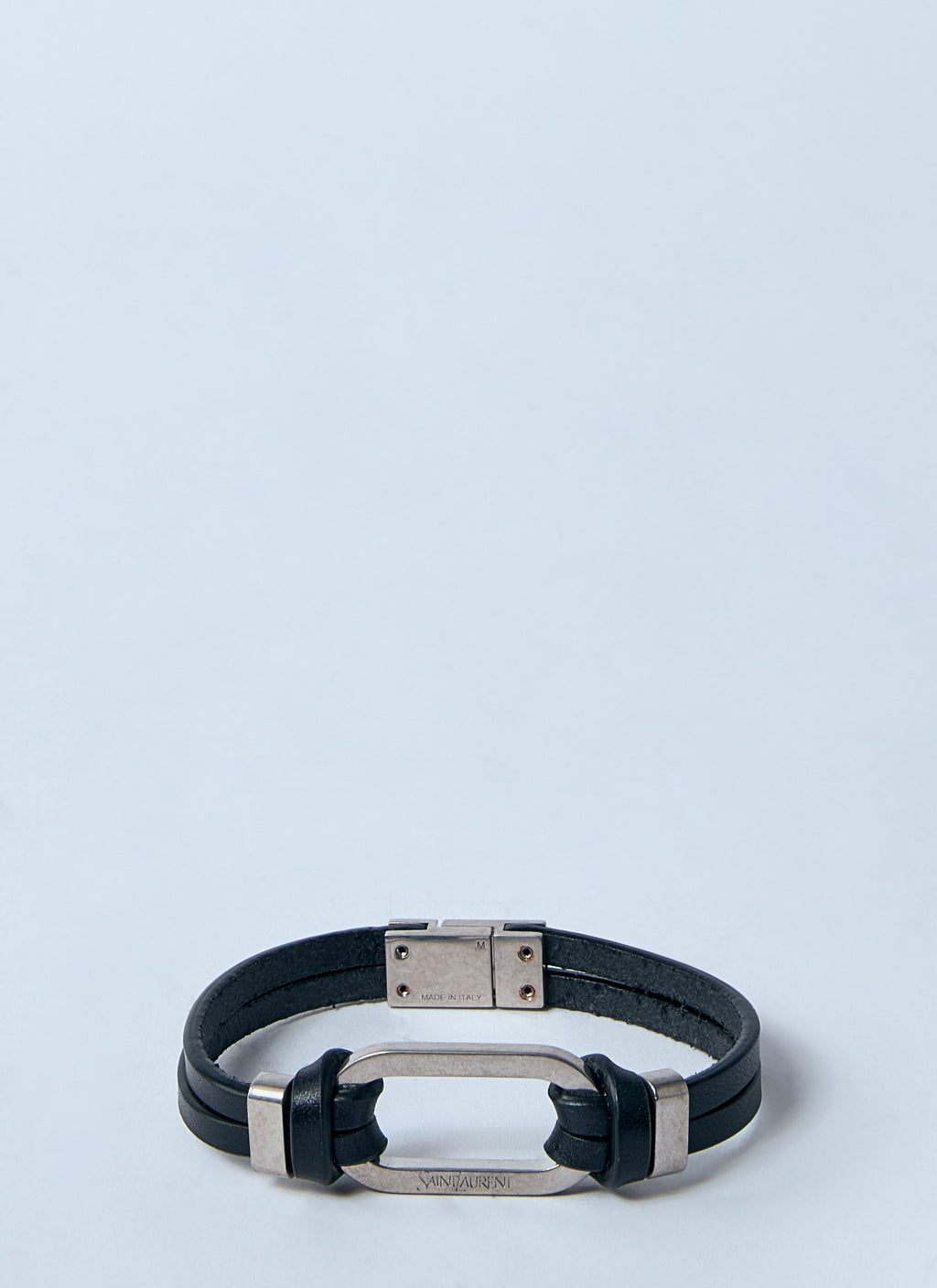 Saint Laurent Men Oval Ring Bracelet