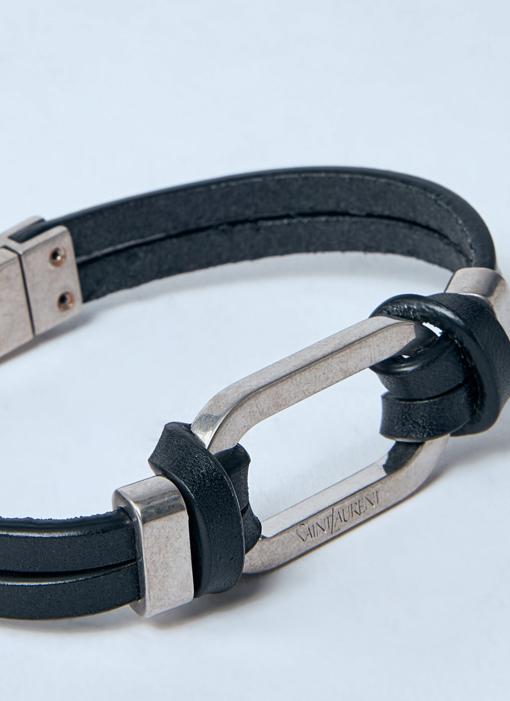 Saint Laurent Men Oval Ring Bracelet