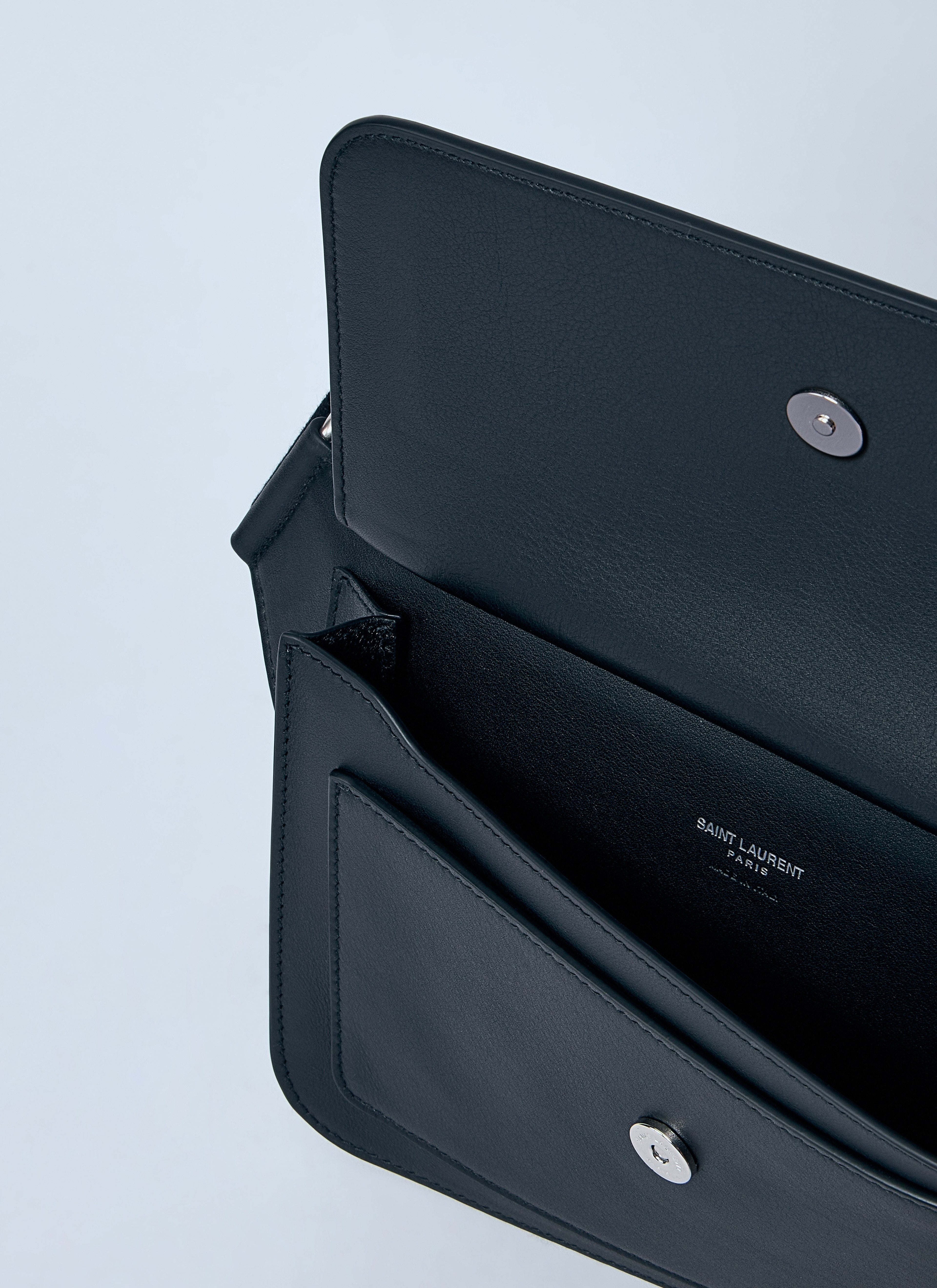 Saint Laurent Men Leather Belt Bag