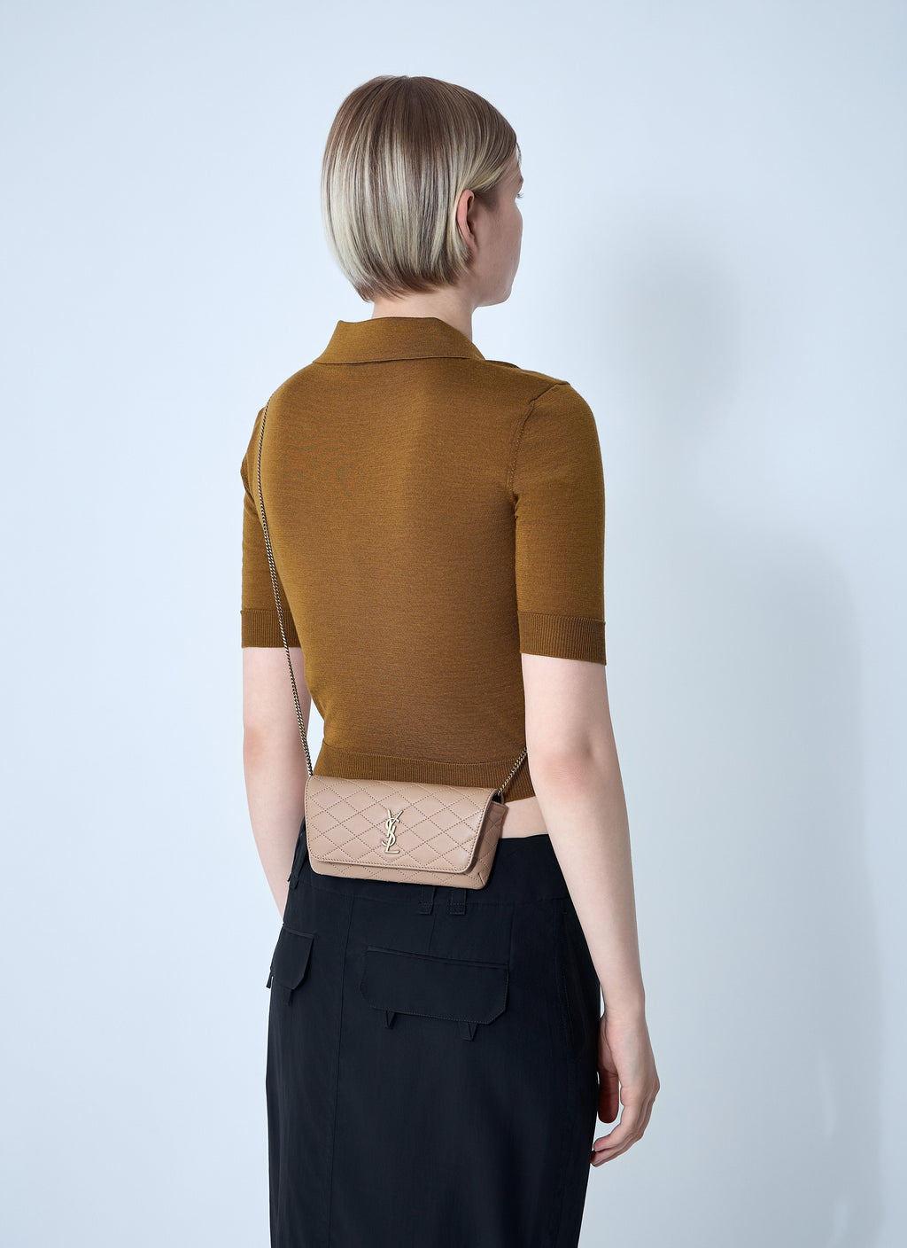 Dolce & Gabbana Women Dg Leather Padded Shoulder Bag