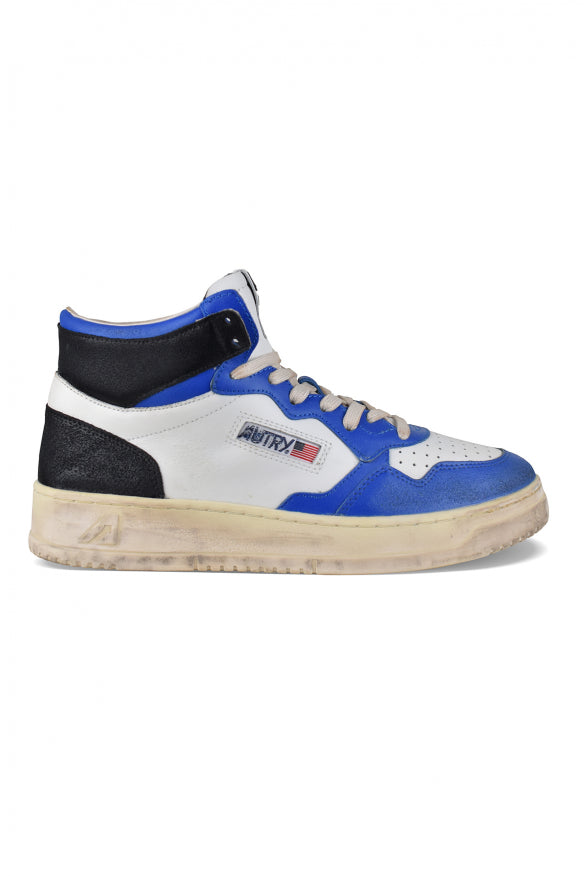 Autry Men Super Vintage Mid Sneakers