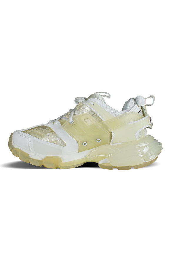 Balenciaga Men Track Sneakers White Transparent
