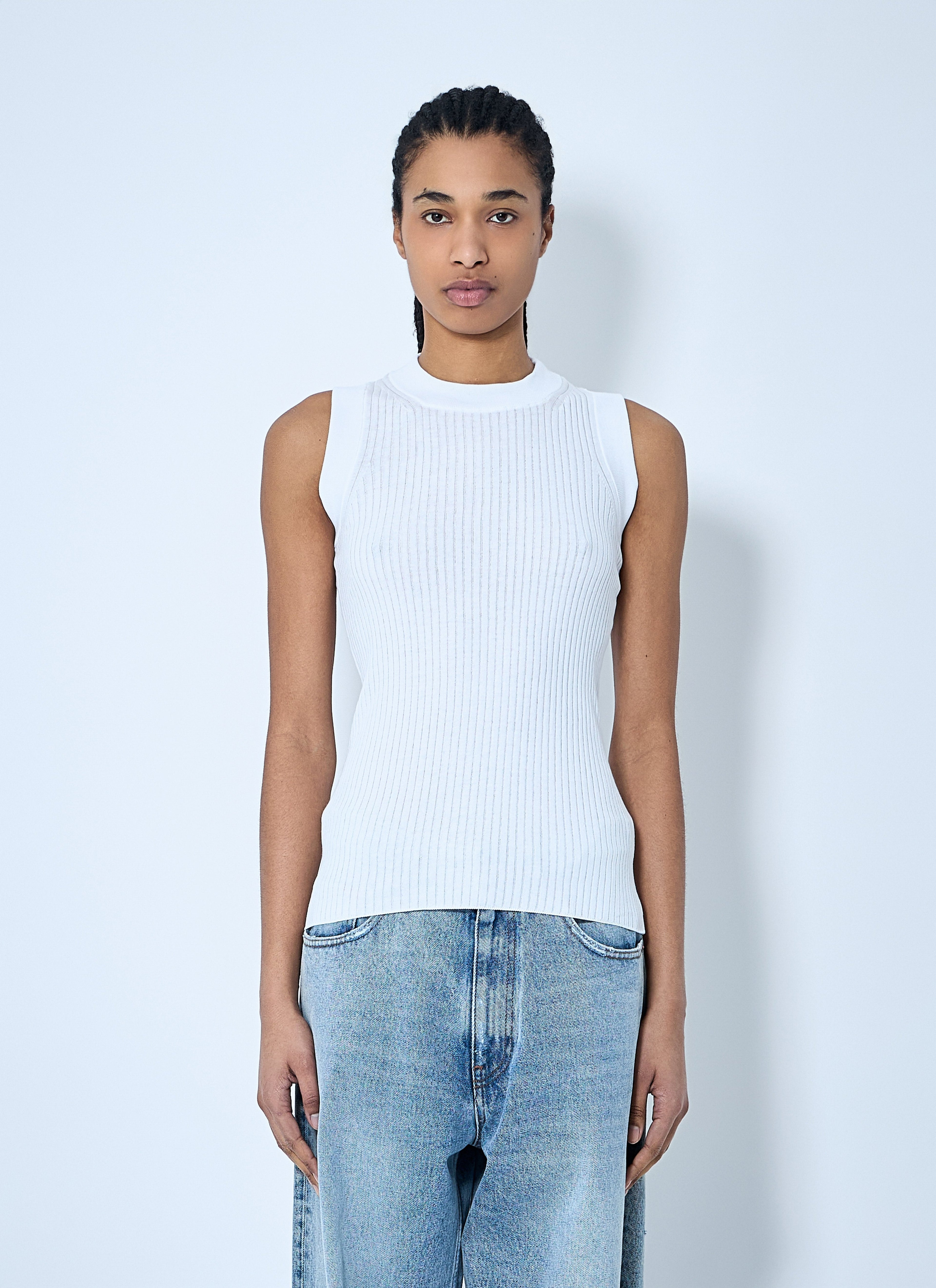 Sportmax Women Rib Tank Top
