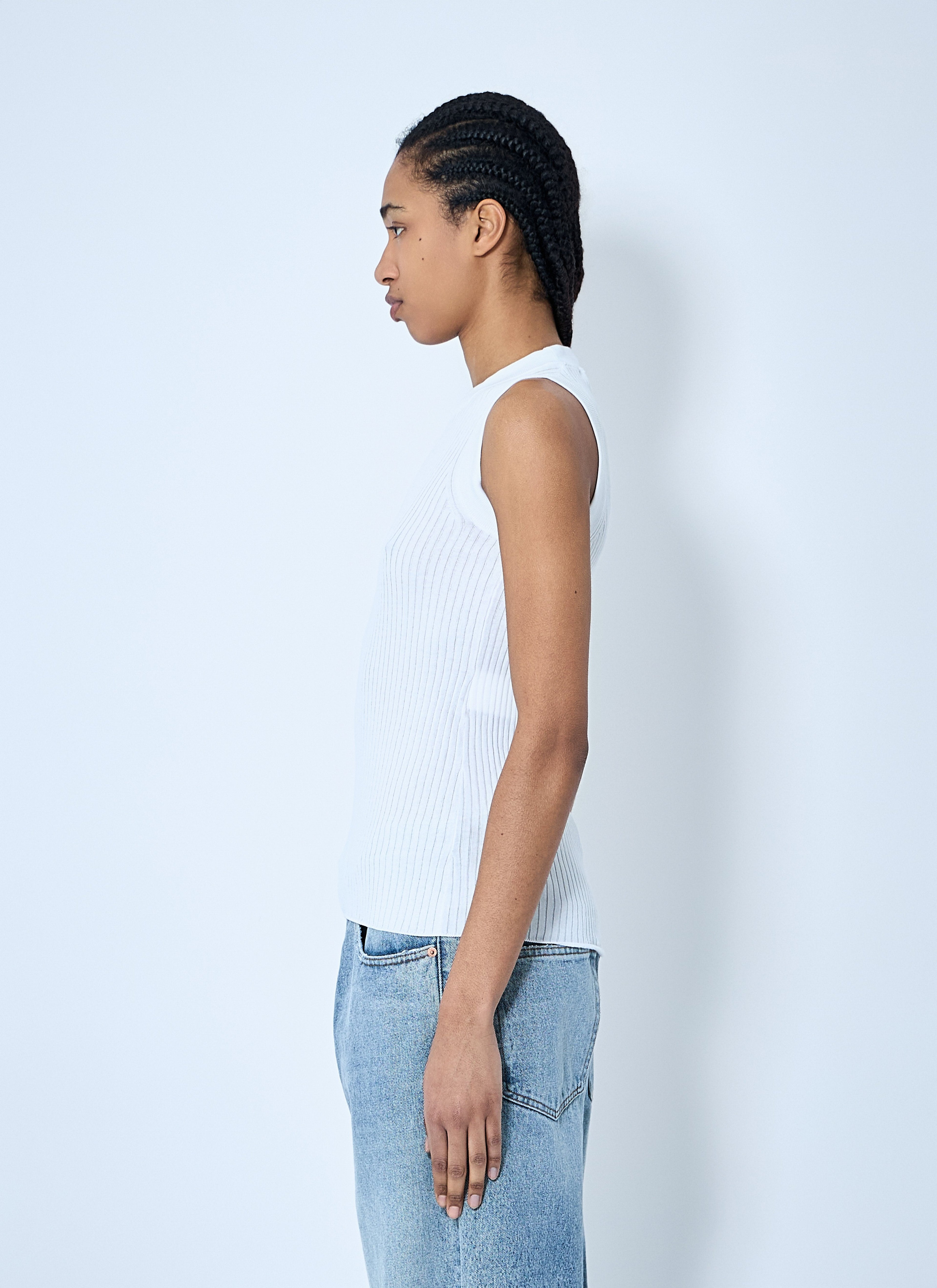 Sportmax Women Rib Tank Top