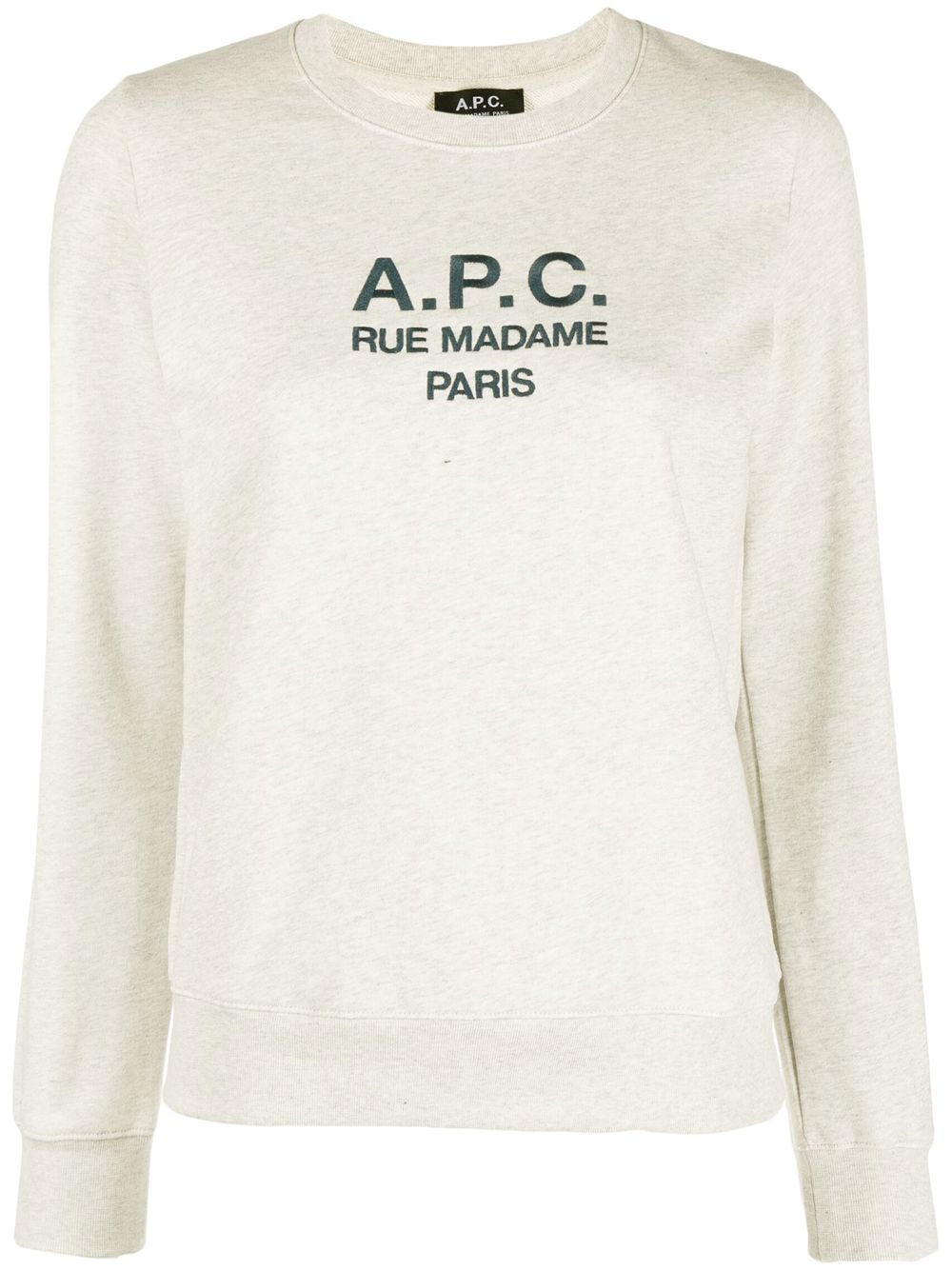 A.P.C. Women Tina Sweatshirt With Embroidered Logo