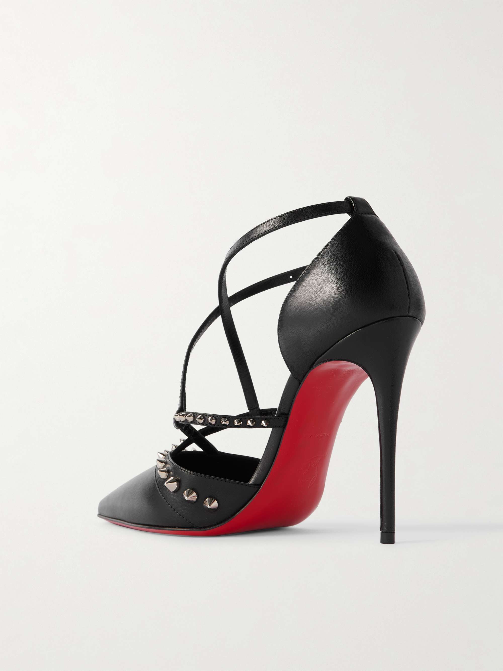 Christian Louboutin Women Tatooshka Spikes 100 Pumps