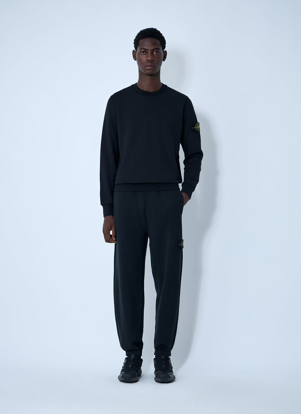 Stone Island Men Logo Patch Track Pants