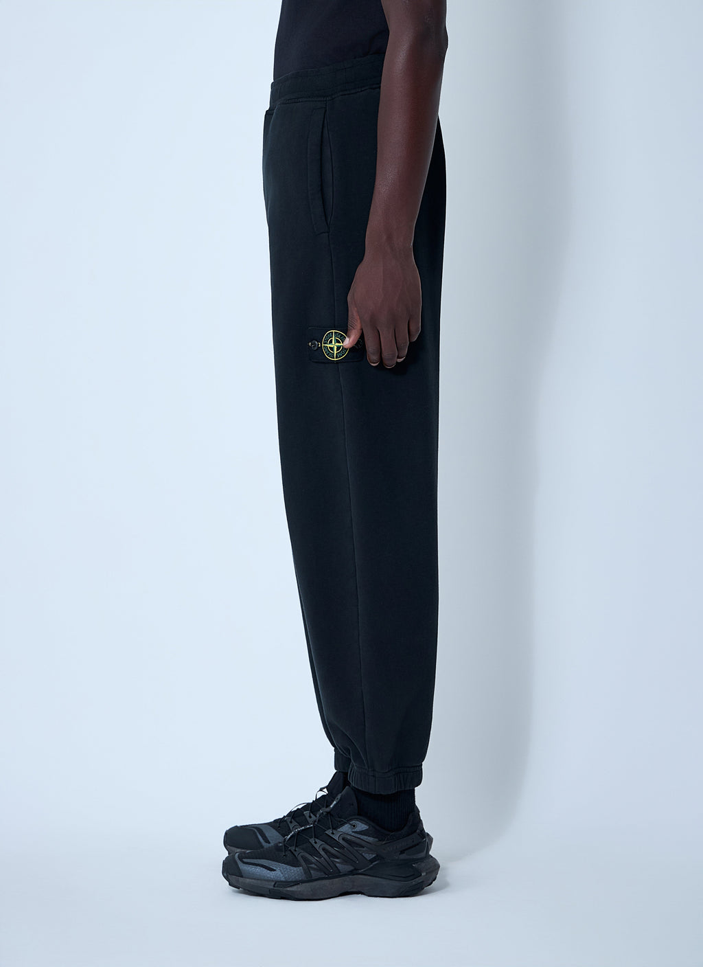 Stone Island Men Logo Patch Track Pants