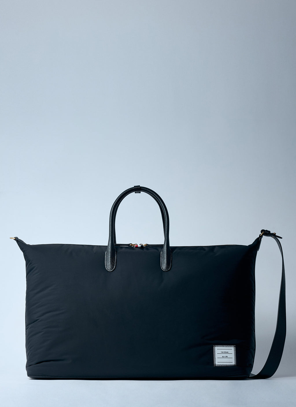 Thom Browne Men Poly Twill Duffle Bag