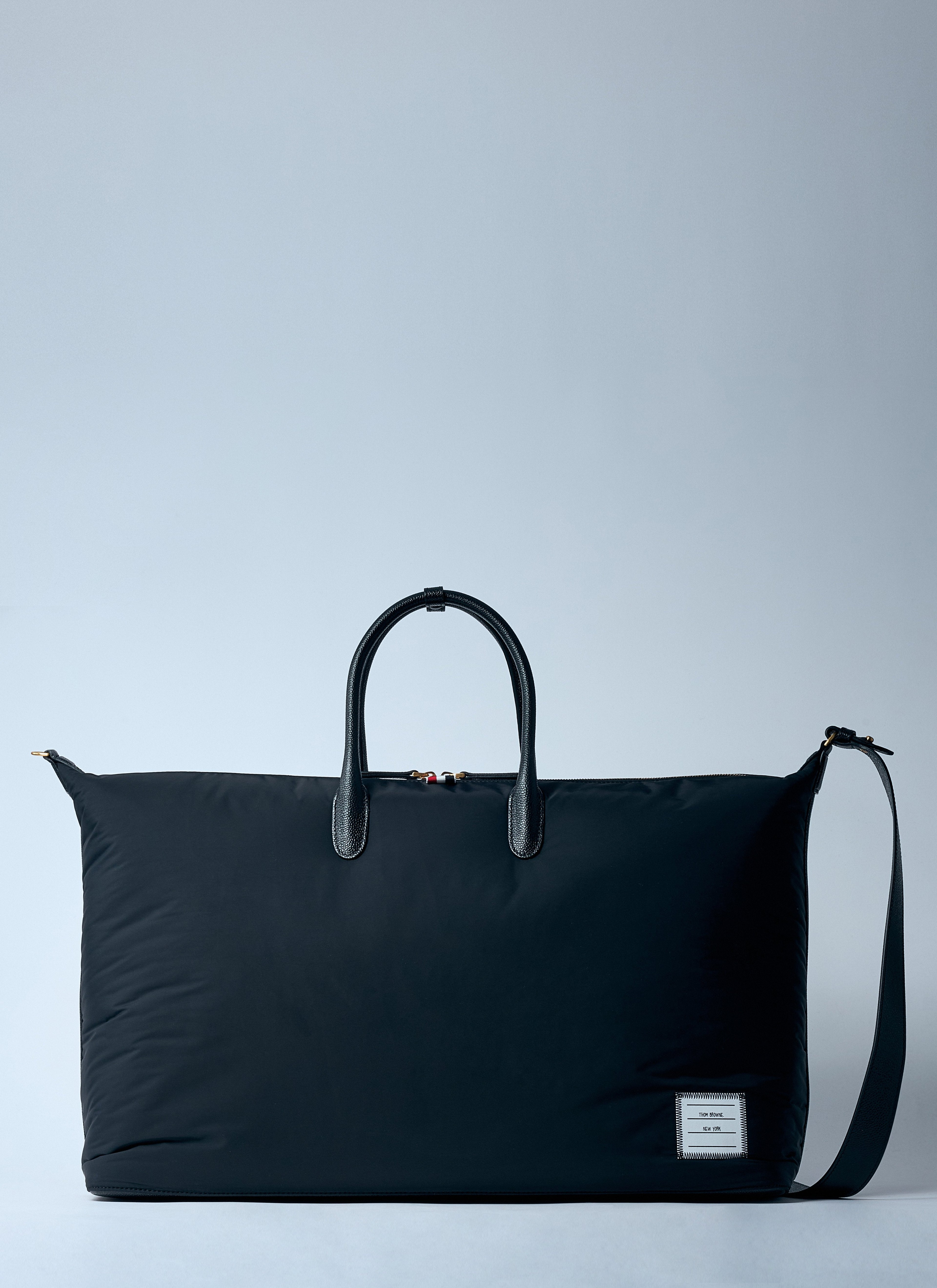 Thom Browne Men Poly Twill Duffle Bag