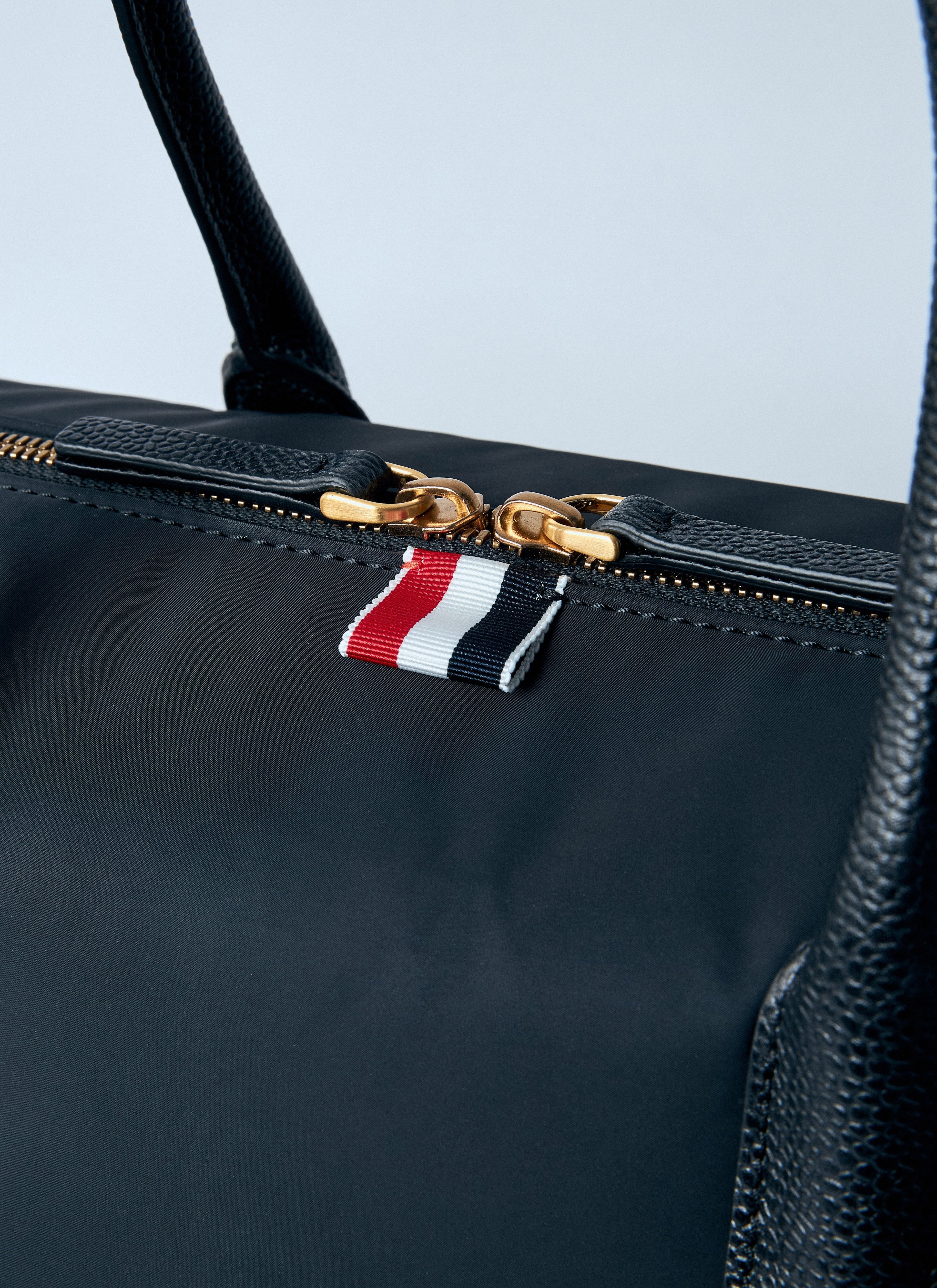 Thom Browne Men Poly Twill Duffle Bag