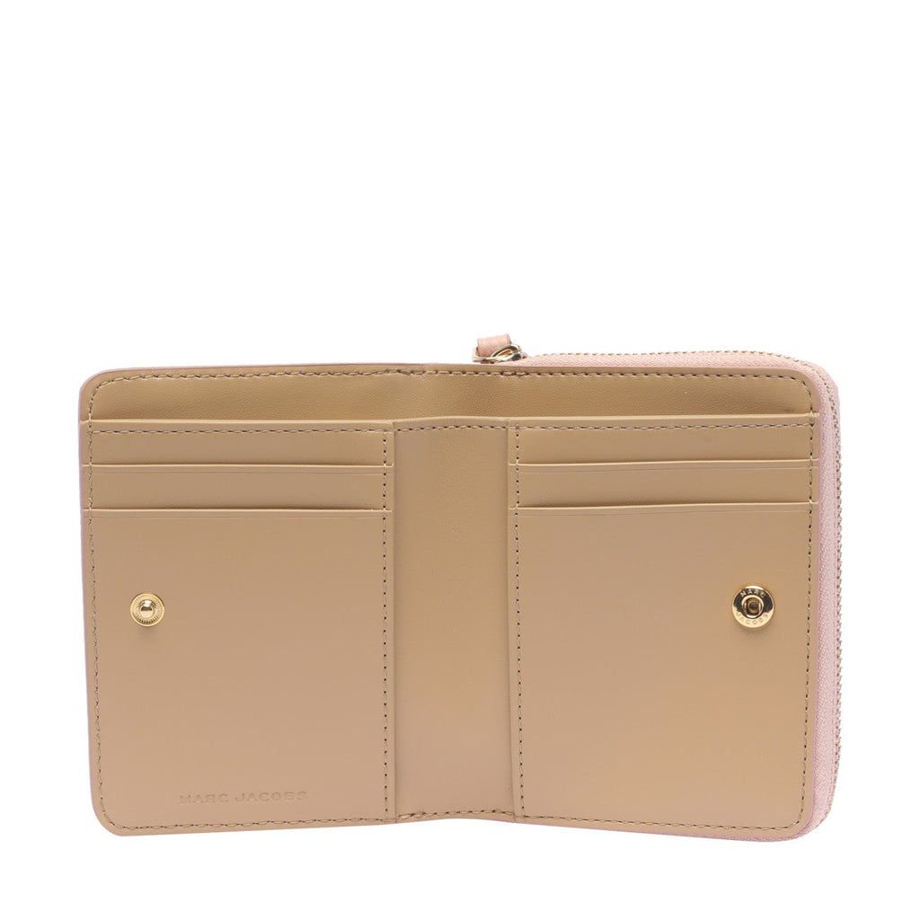 Marc Jacobs Women The Leather Mini Compact Wallet