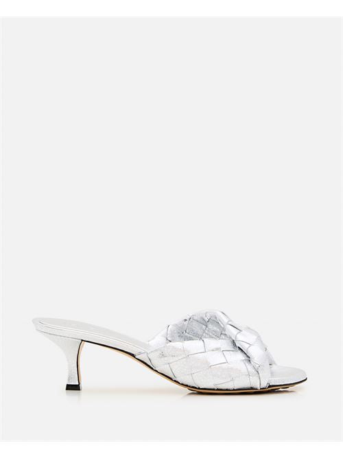 Bottega Veneta Women Mule Blink Intreccio