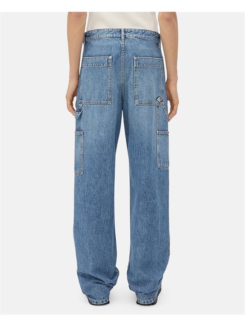 Bottega Veneta Men Cargo Vintage Indigo Jeans