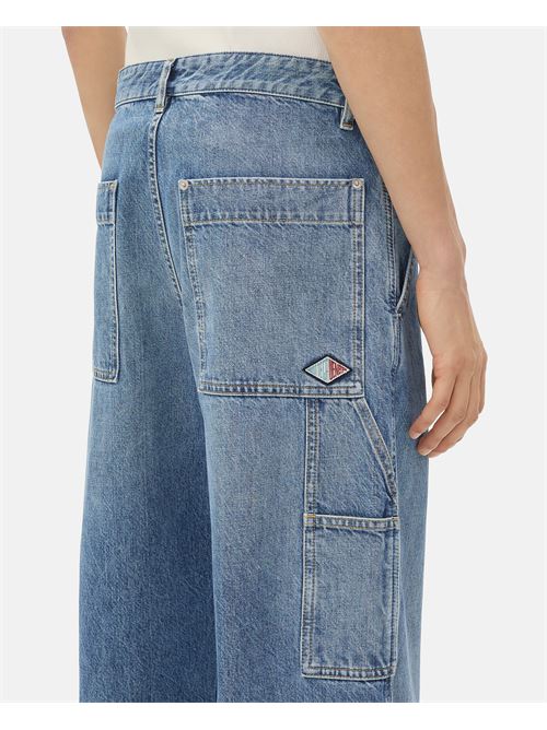 Bottega Veneta Men Cargo Vintage Indigo Jeans