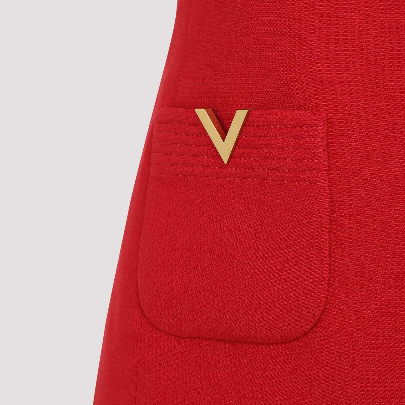 Valentino Virgin Wool Mini Dress Women - EZE Fashion®