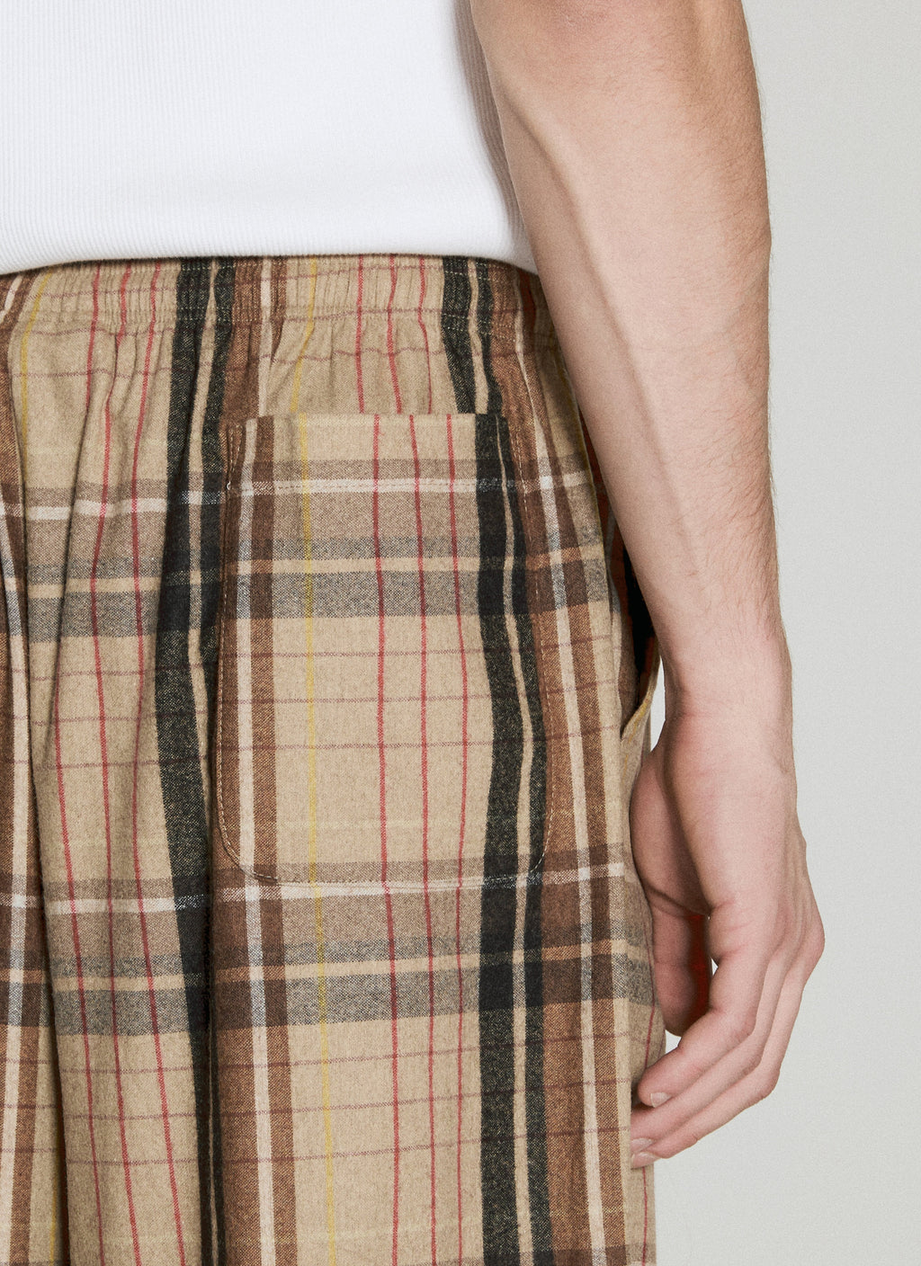 Vtmnts Men Car Flannel Pants