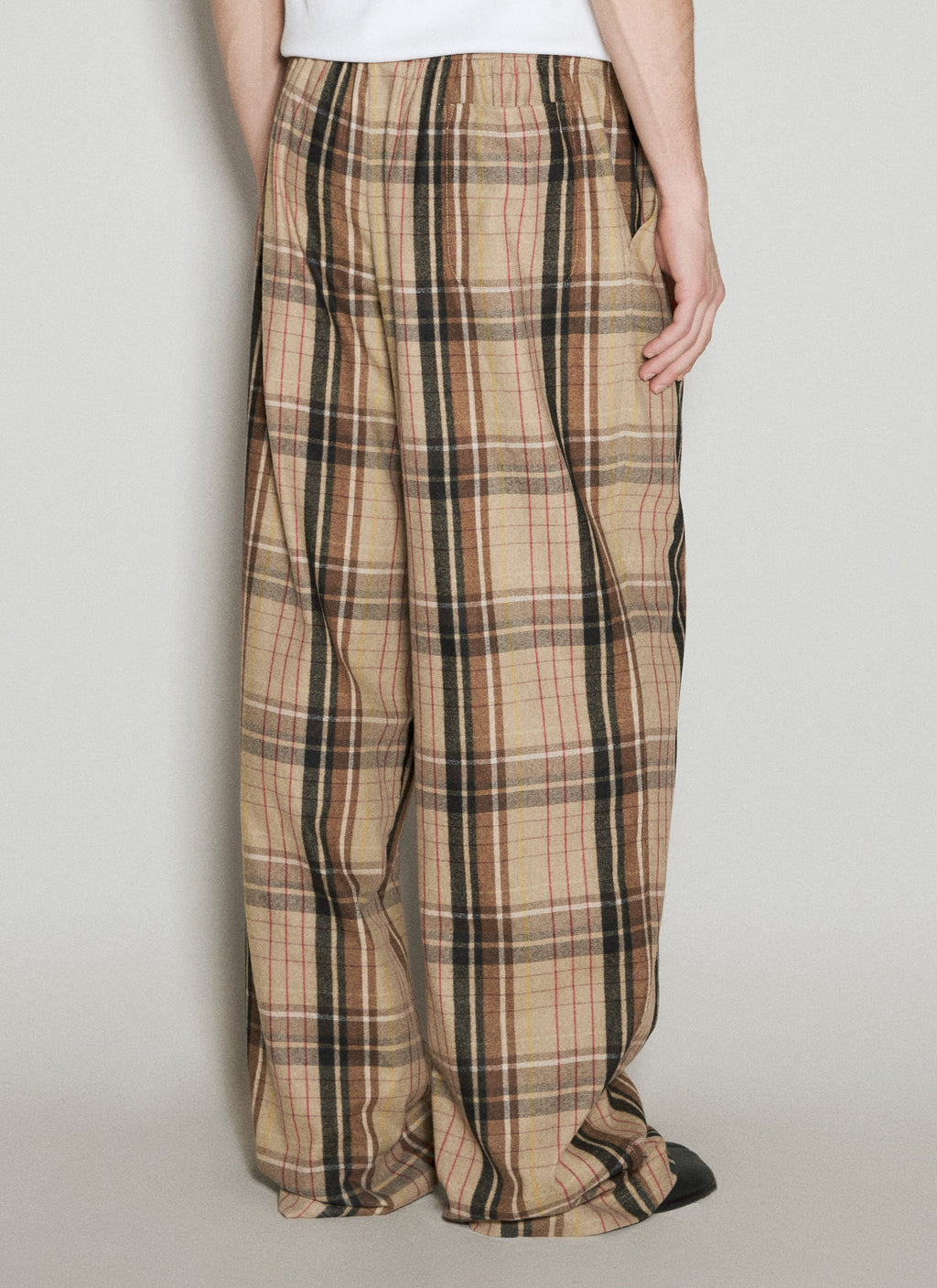 Vtmnts Men Car Flannel Pants