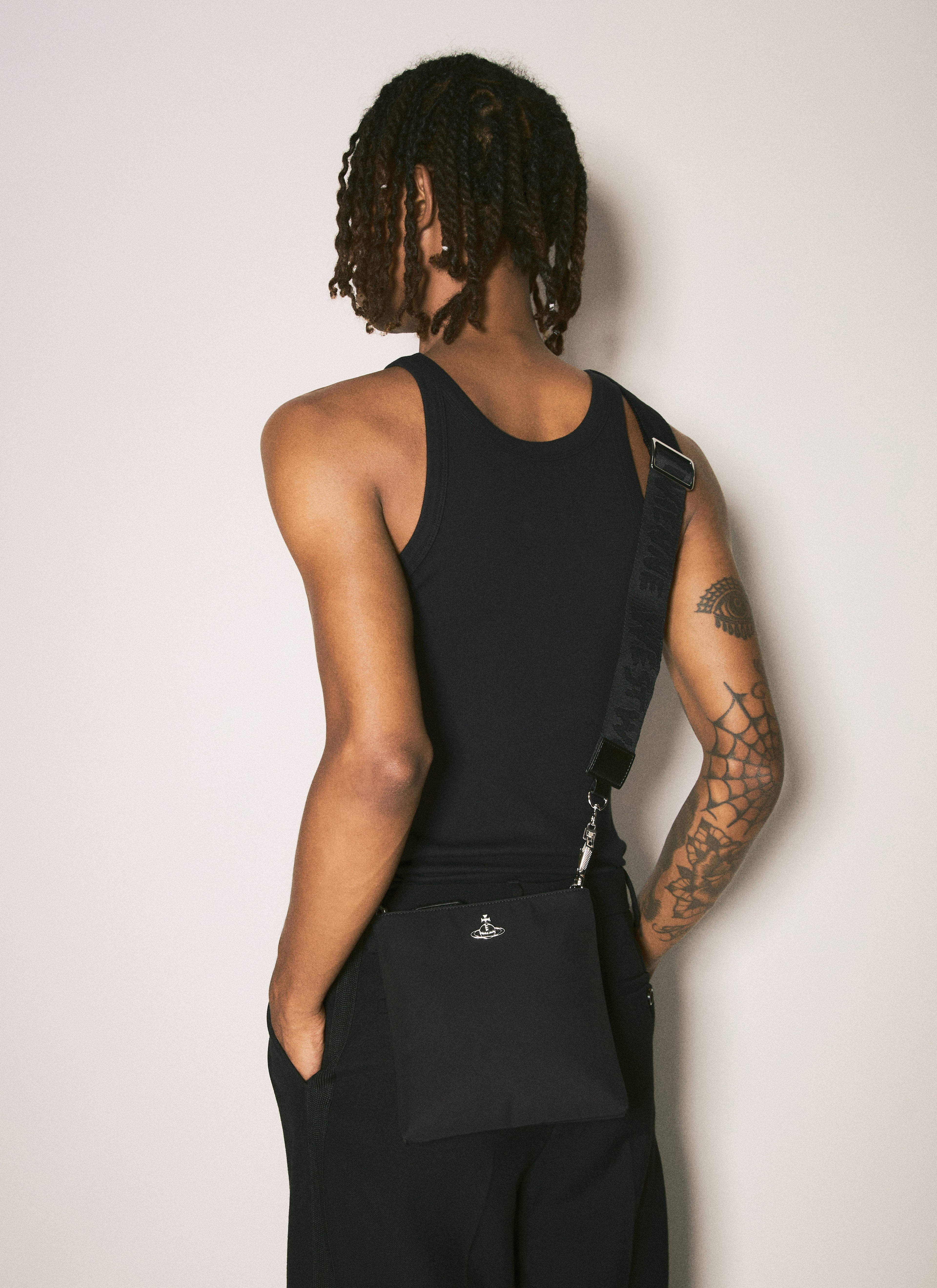 Vivienne Westwood Men Squire Square Crossbody Bag