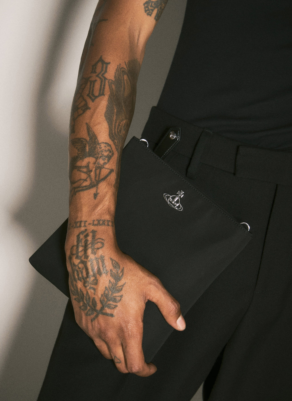 Vivienne Westwood Men Squire Square Crossbody Bag