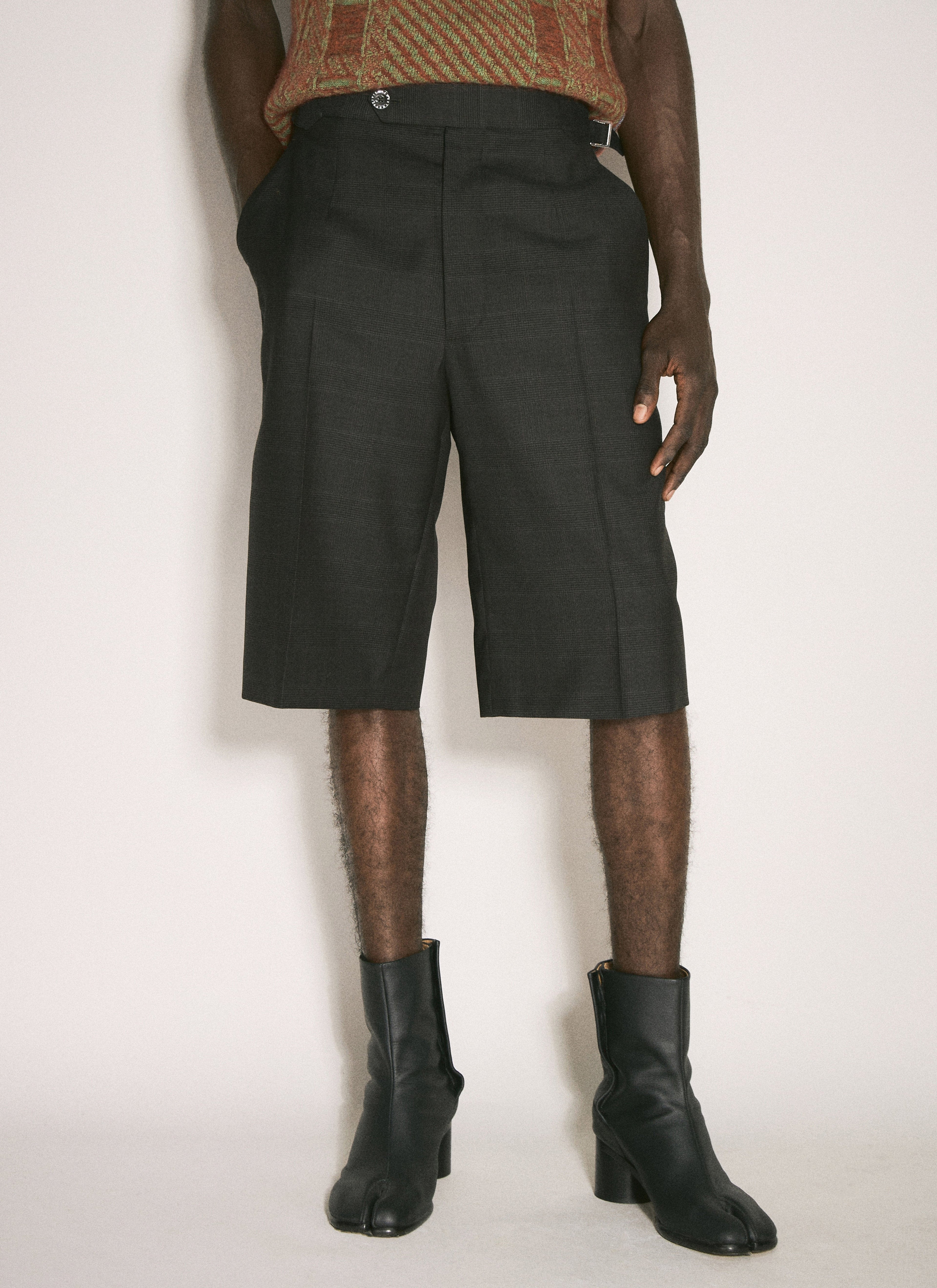 Vivienne Westwood Men Humphrey Wool Shorts