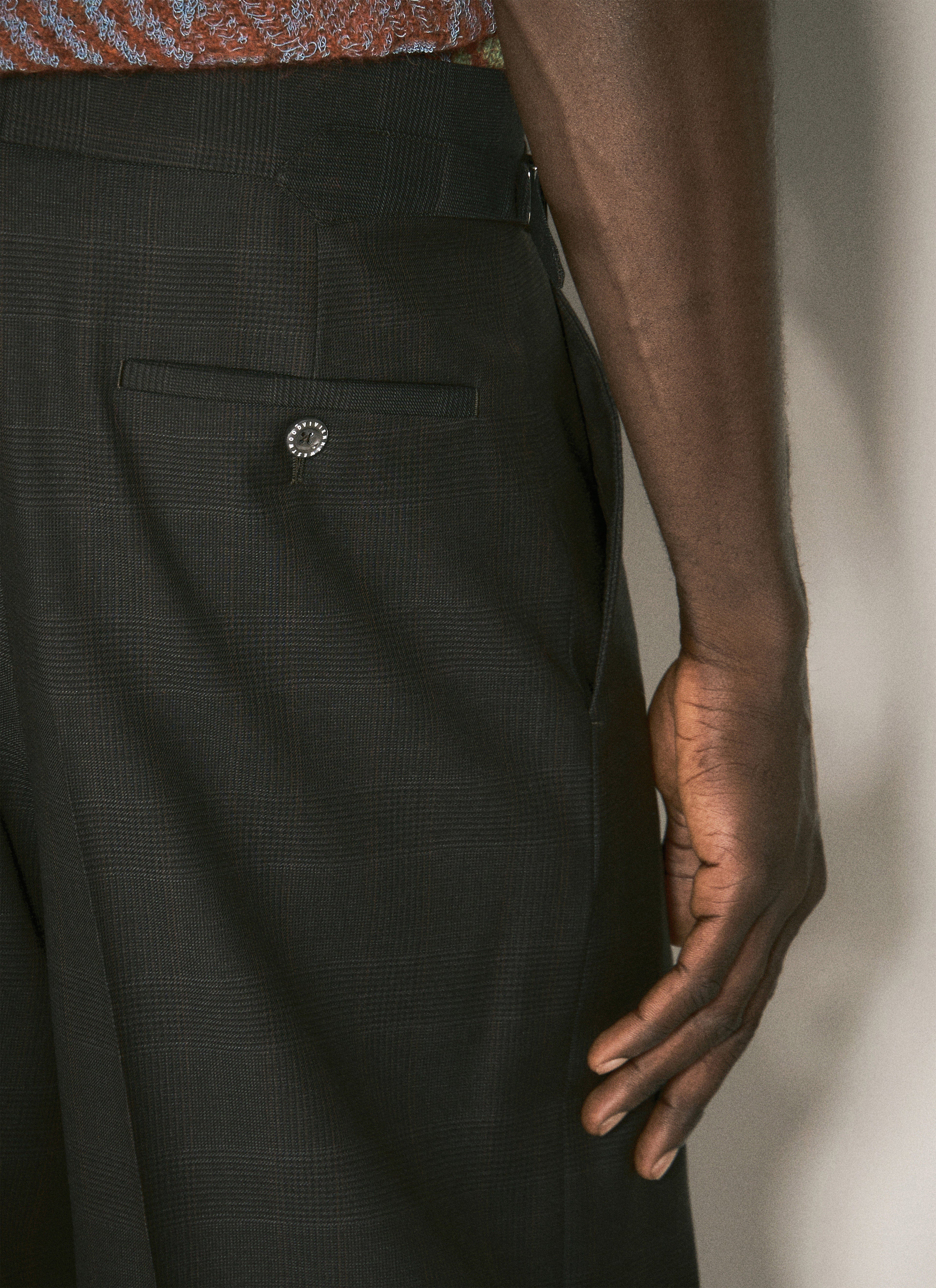 Vivienne Westwood Men Humphrey Wool Shorts