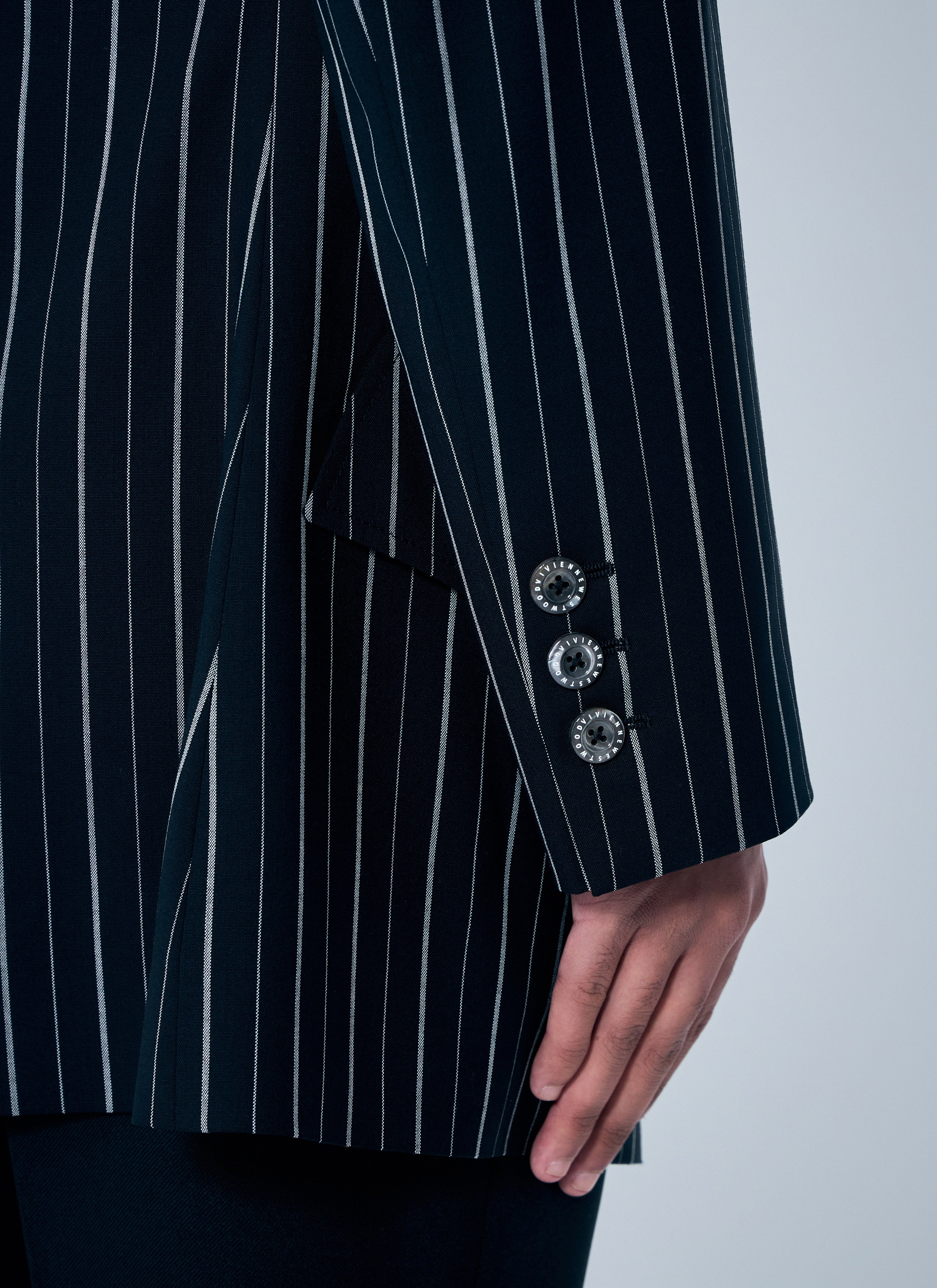 Vivienne Westwood Men Dl Pinstripe Blazer