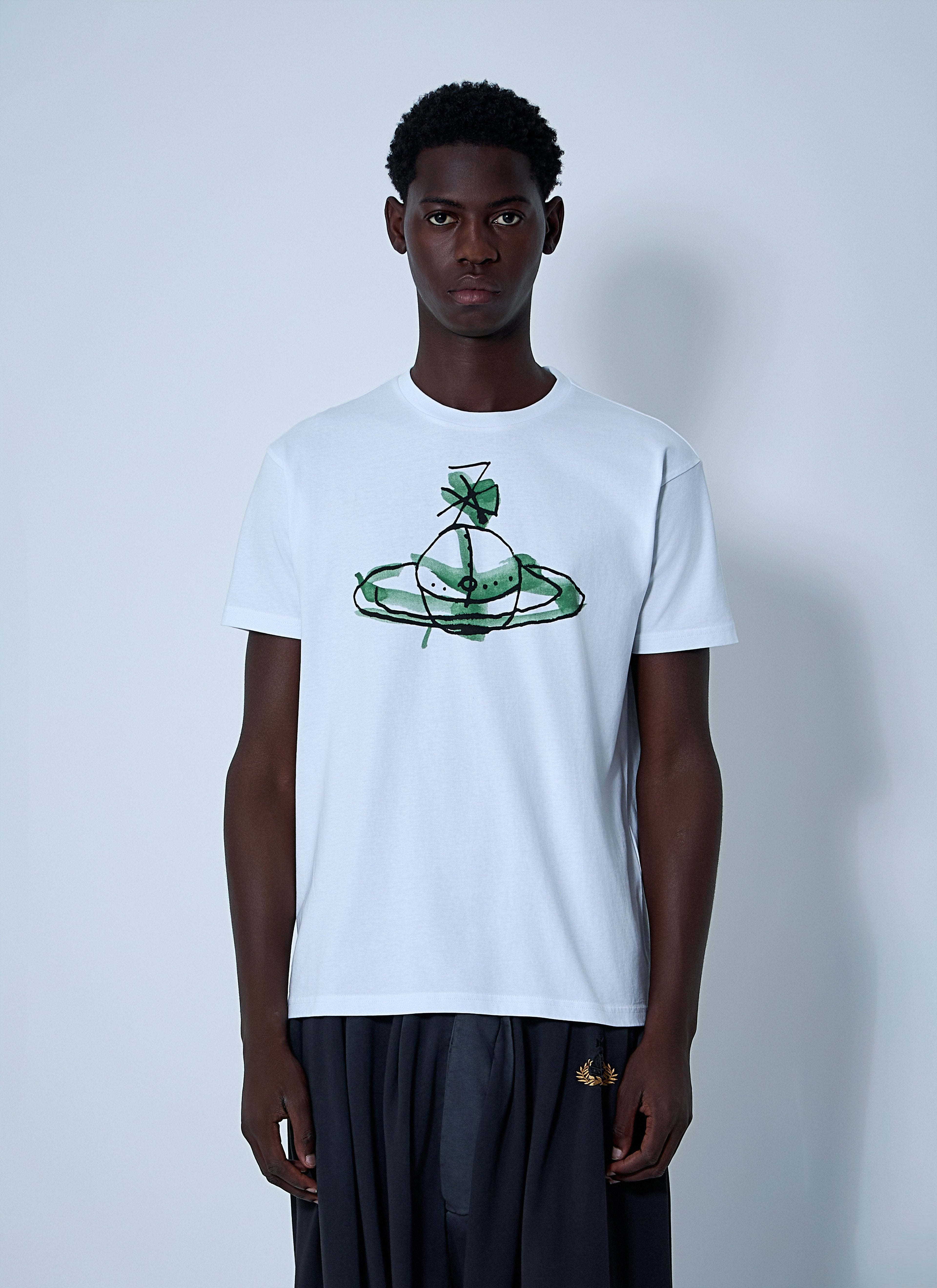 Vivienne Westwood Men Logo Motif T-Shirt